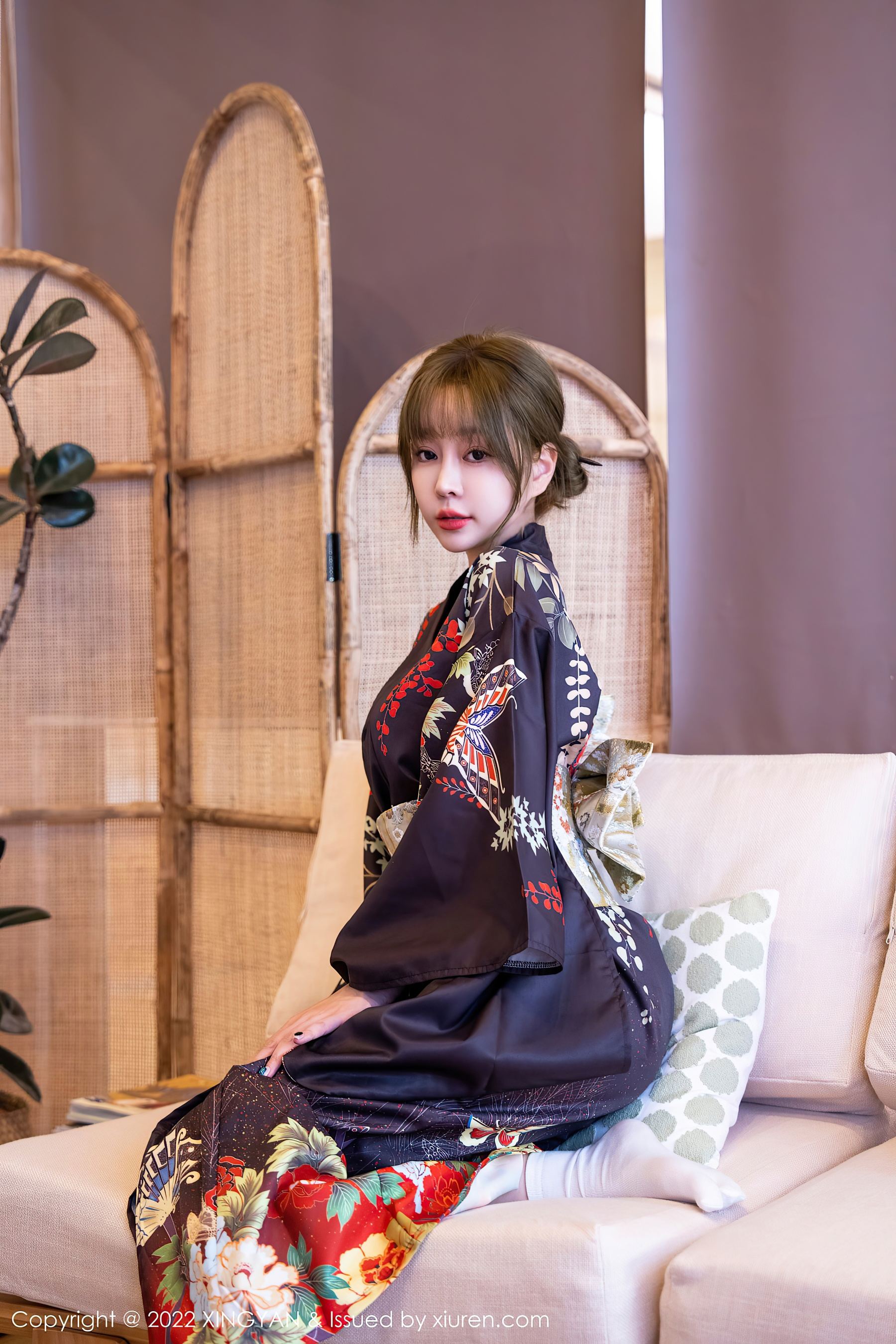 星颜社 VOL.154 王雨纯 和服美臀第26张