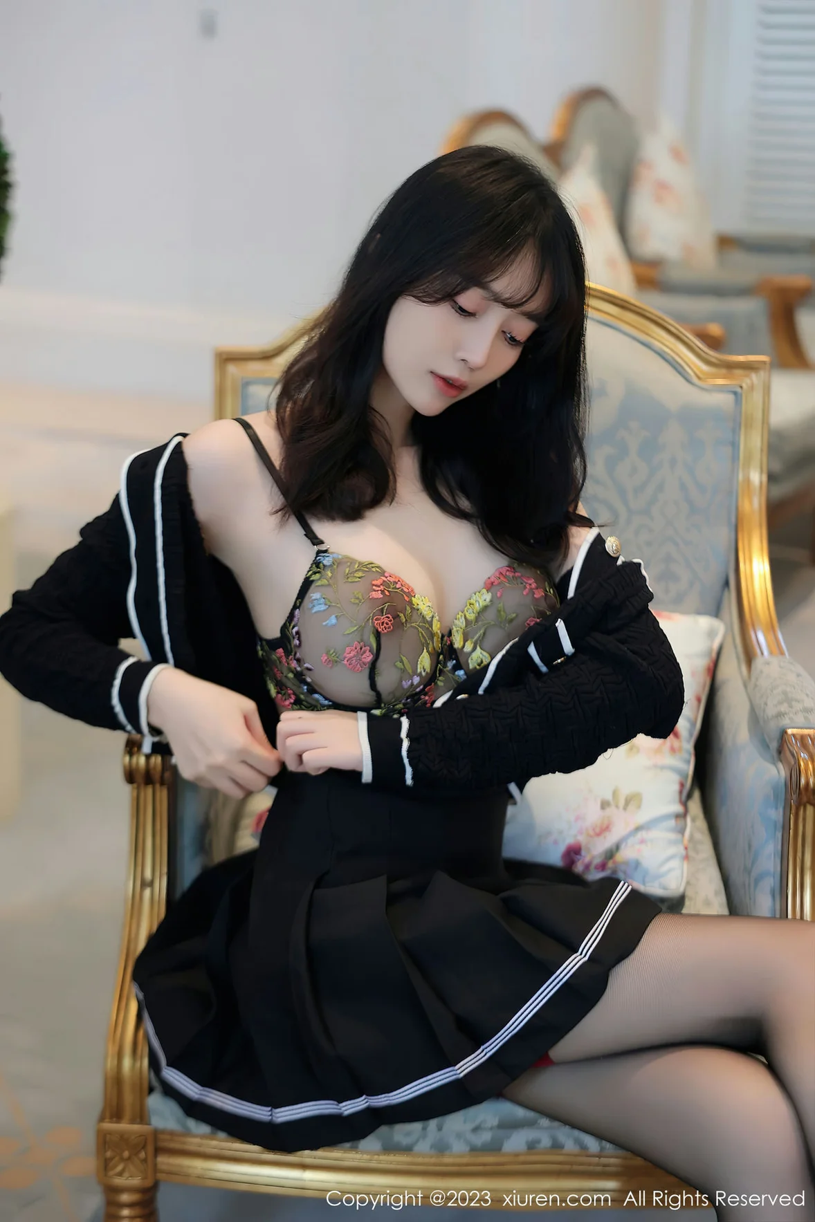  XiuRen 秀人 No.7287 玥儿玥er 薄纱内衣杭州旅拍 [83P]第11张