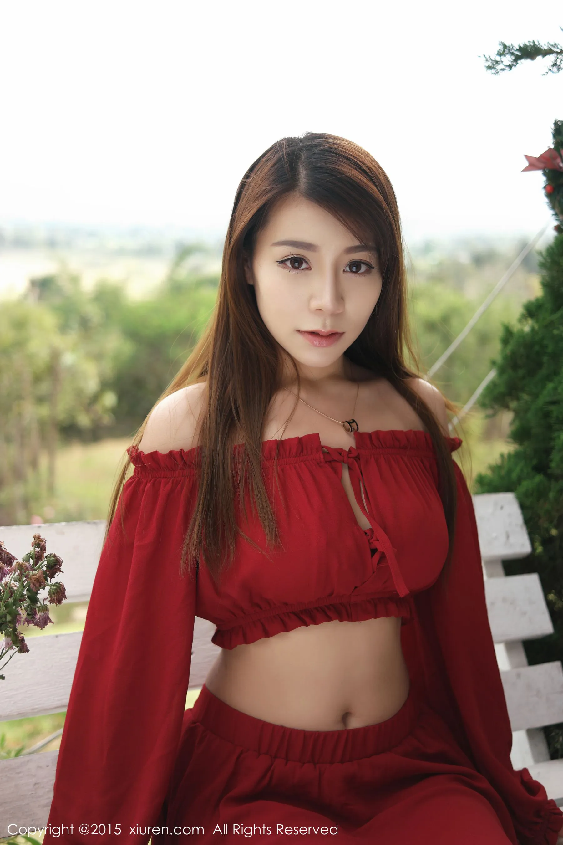  vetiver嘉宝贝儿《泰国旅拍》长裙女神系列 秀人网 No.303第5张