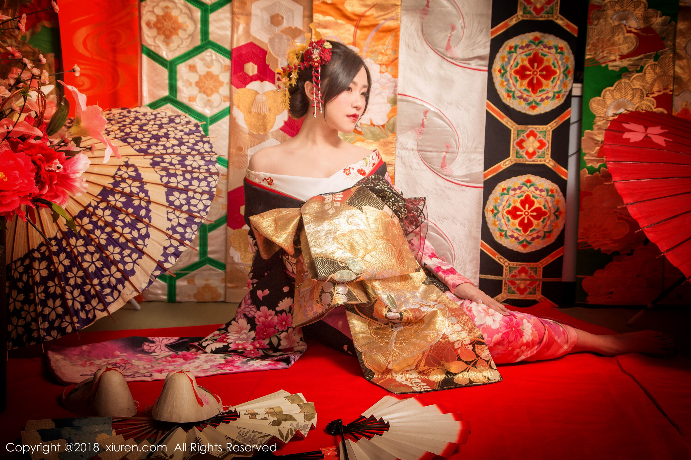 许诺Sabrina《花魁》 秀人 No.930第8张