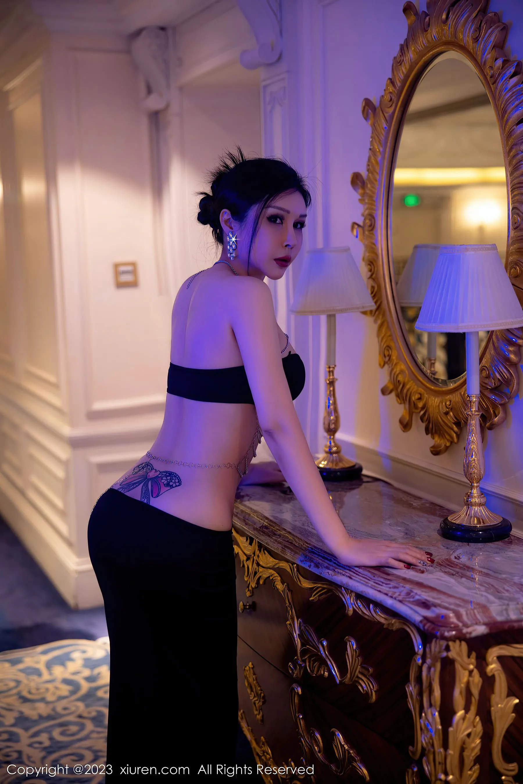  秀人网 No.6304 田冰冰 丰腴美臀第4张