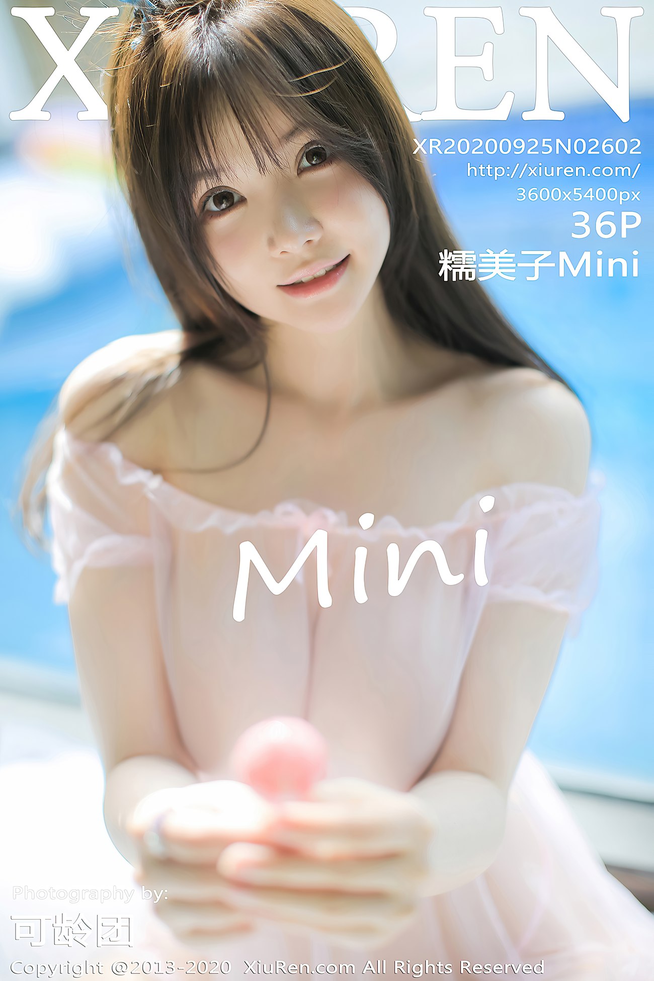 [XIUREN绣人网] 2020.09.25 No.2602 糯美子Mini [37P]第8张