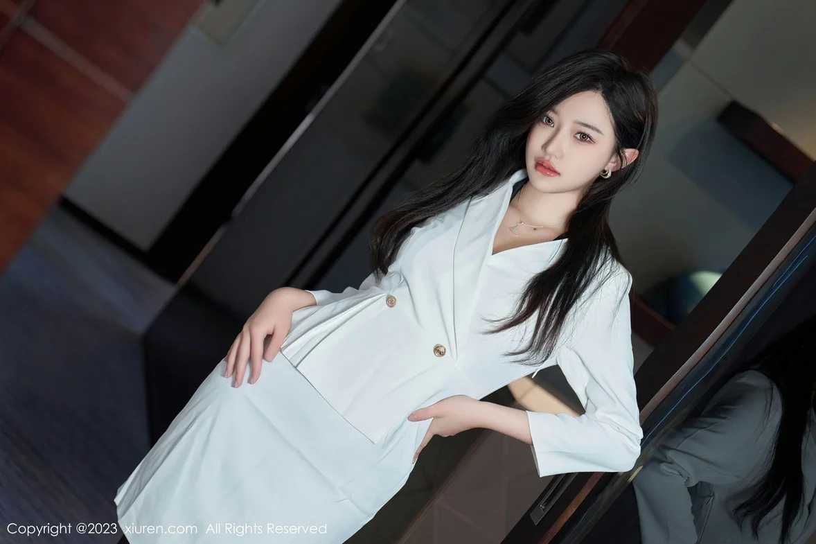  XiuRen 秀人 No.6900 妙可可Cheese 魅惑黑丝性感写真 [81P]第3张