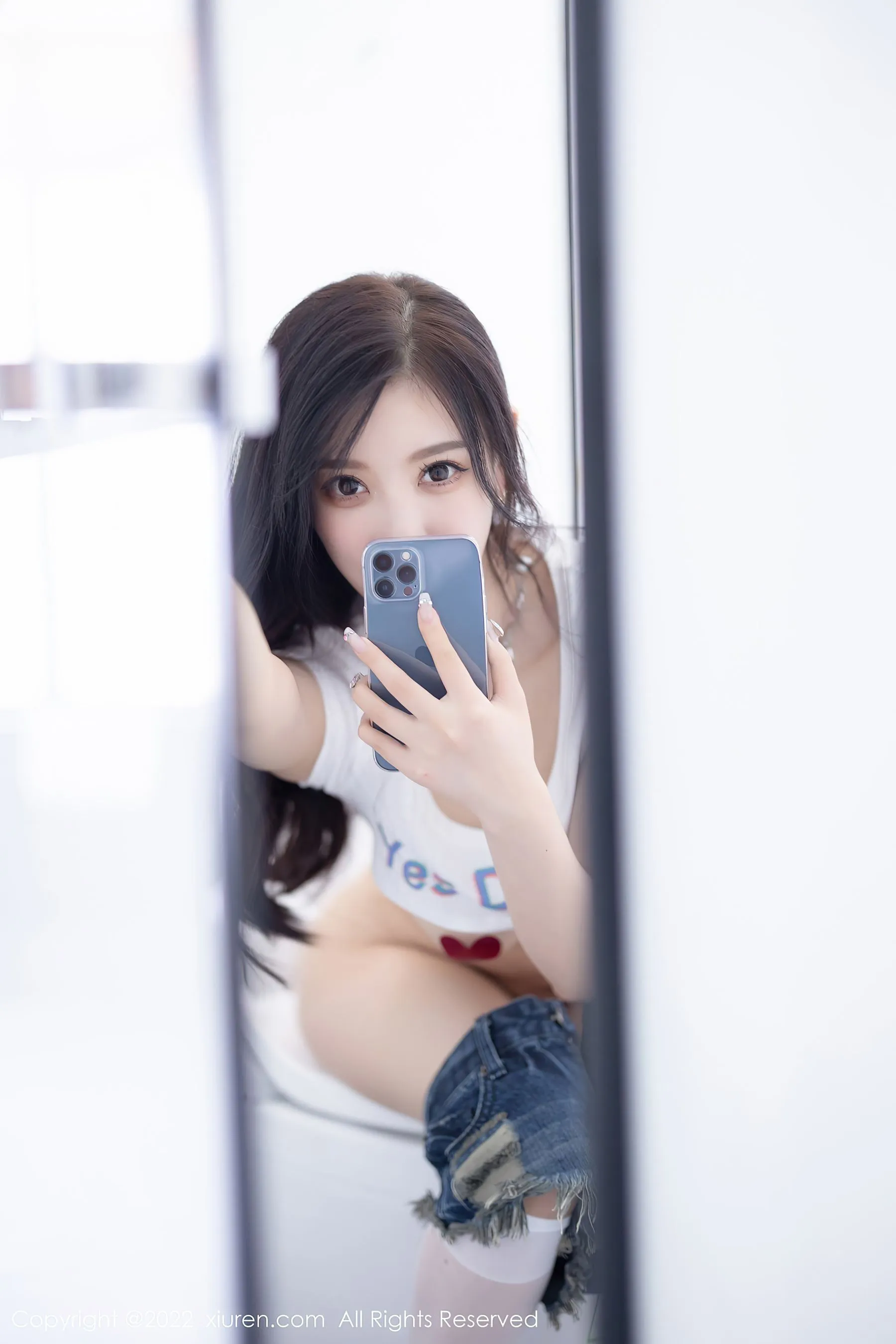  秀人网 No.5551 杨晨晨Yome 牛仔裤美臀第9张