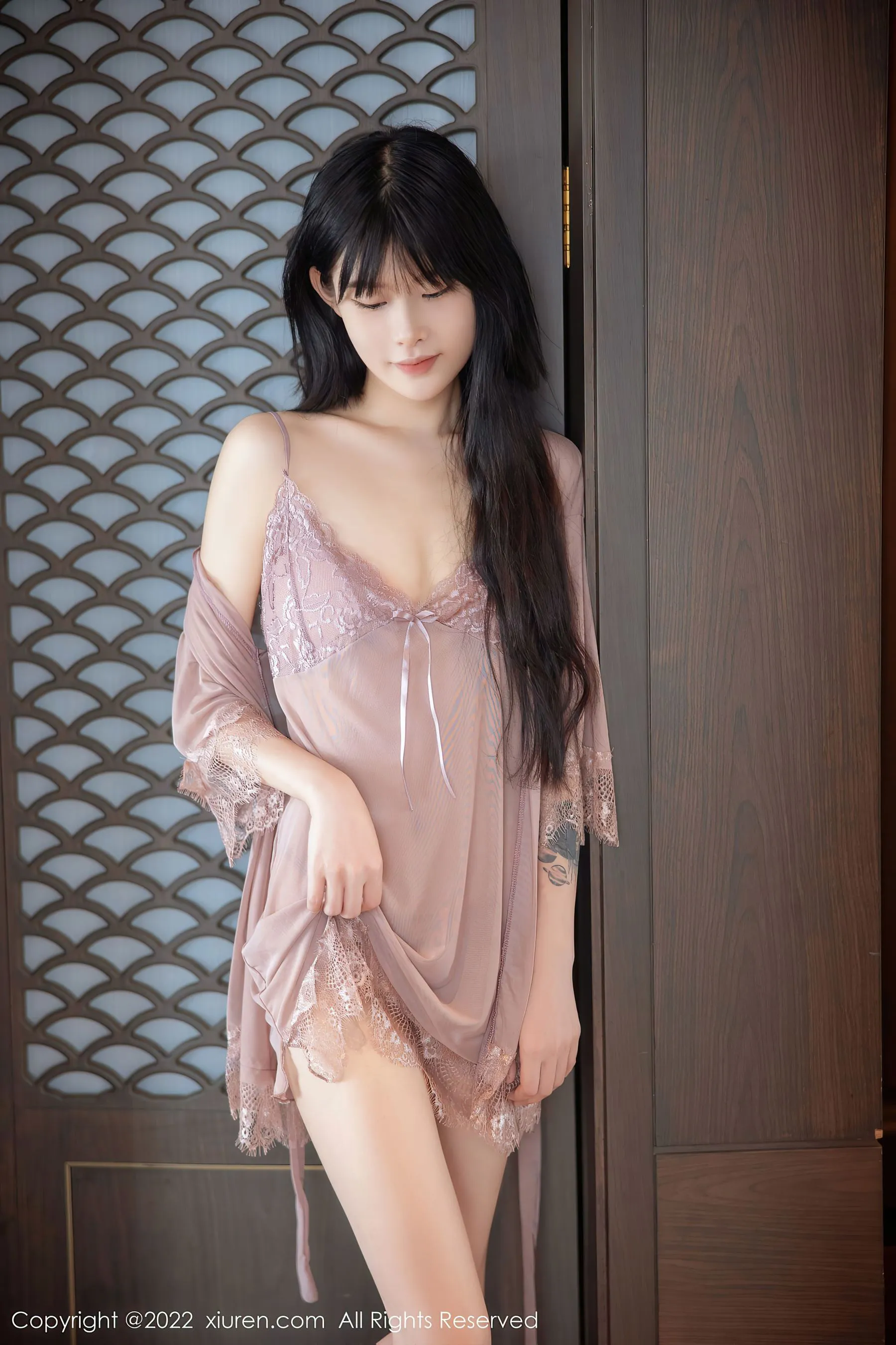  秀人网 No.5408 77qiqi 睡衣美腿第19张