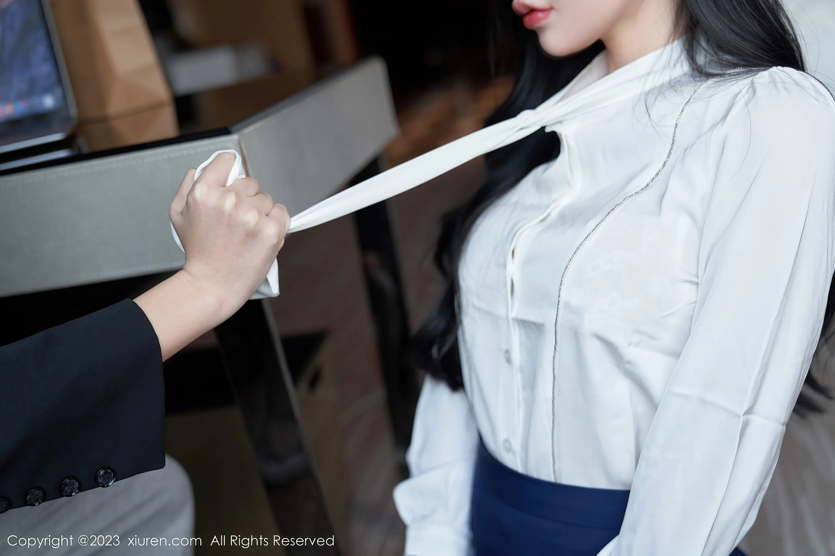  秀人网 No.6614 周于希Sally 黑丝美臀第7张