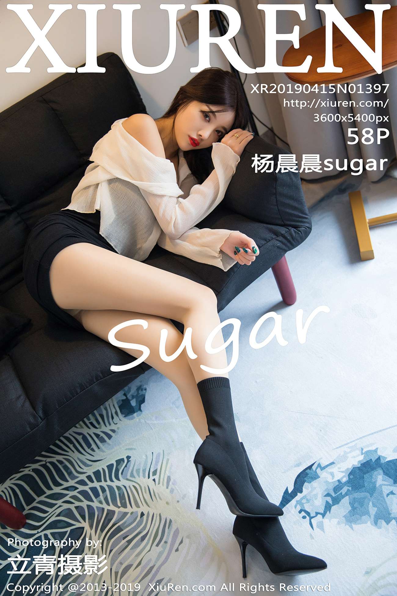 [Xiuren绣人网]XR20190415N01397 2019.04.15 NO.1397 丝袜美腿系列 杨晨晨sugar[58 +1P]第1张