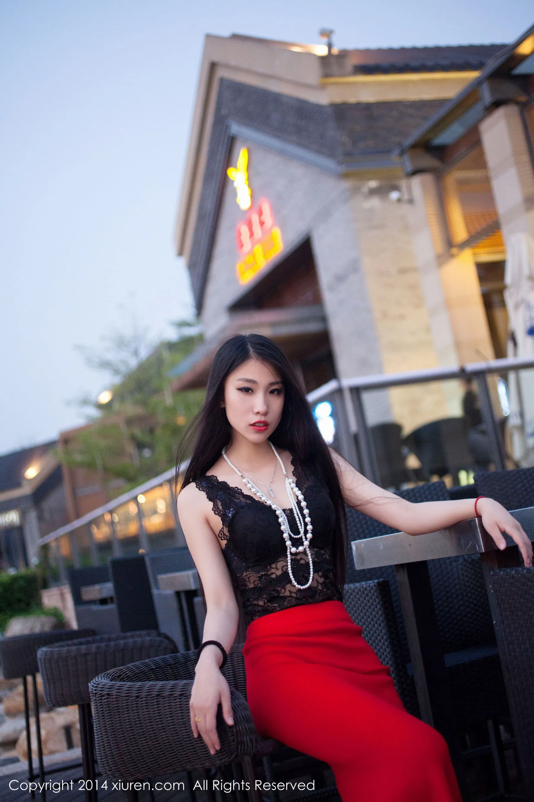 战姝羽Zina《翘臀无敌》 秀人网 No.128第7张