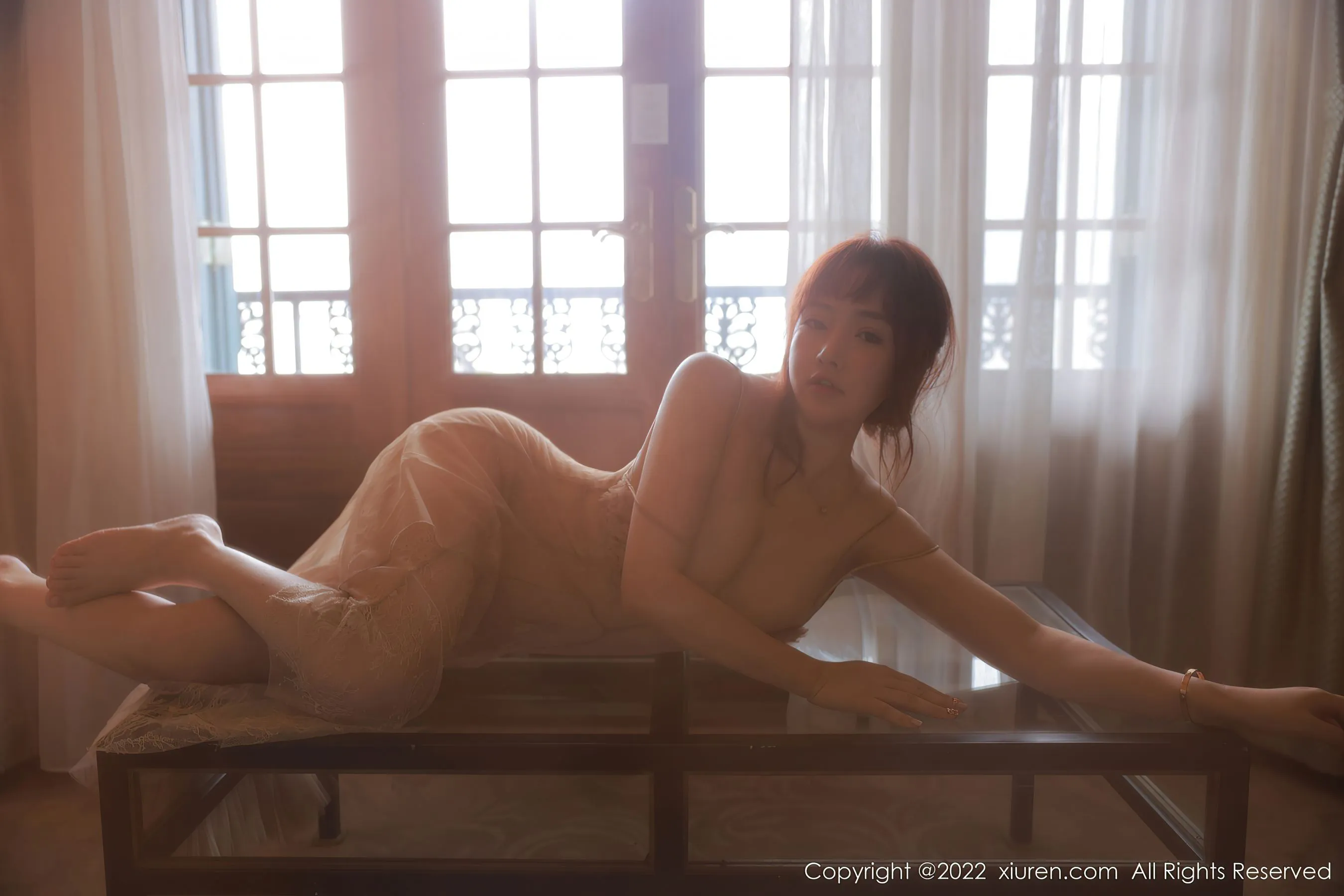  秀人网 No.5421 养乐多DoDo 睡裙美臀第5张