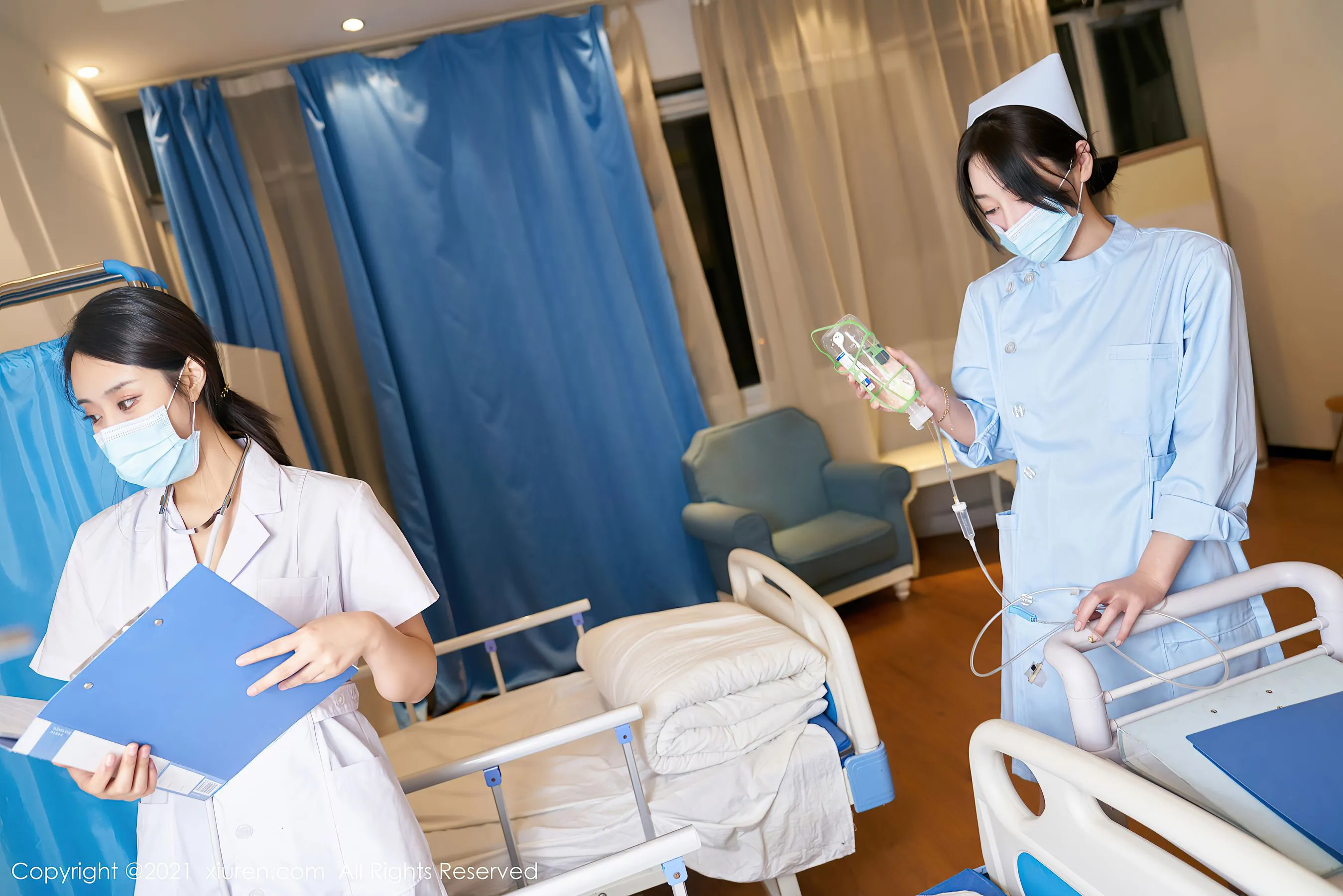  秀人 No.3060 @九月生&@林子欣Freya第4张