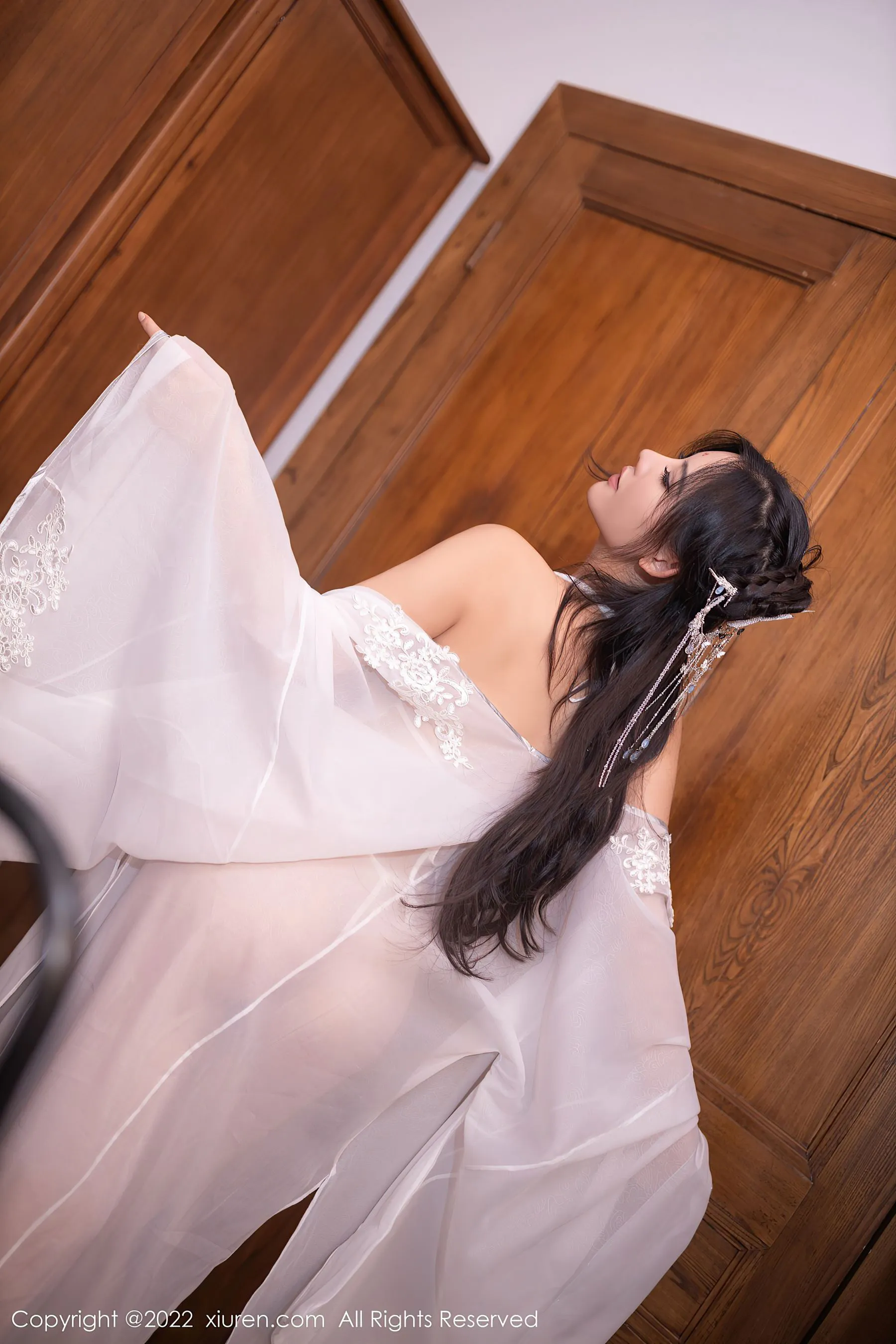  秀人网 No.5573 就是阿朱啊 古装美腿第21张