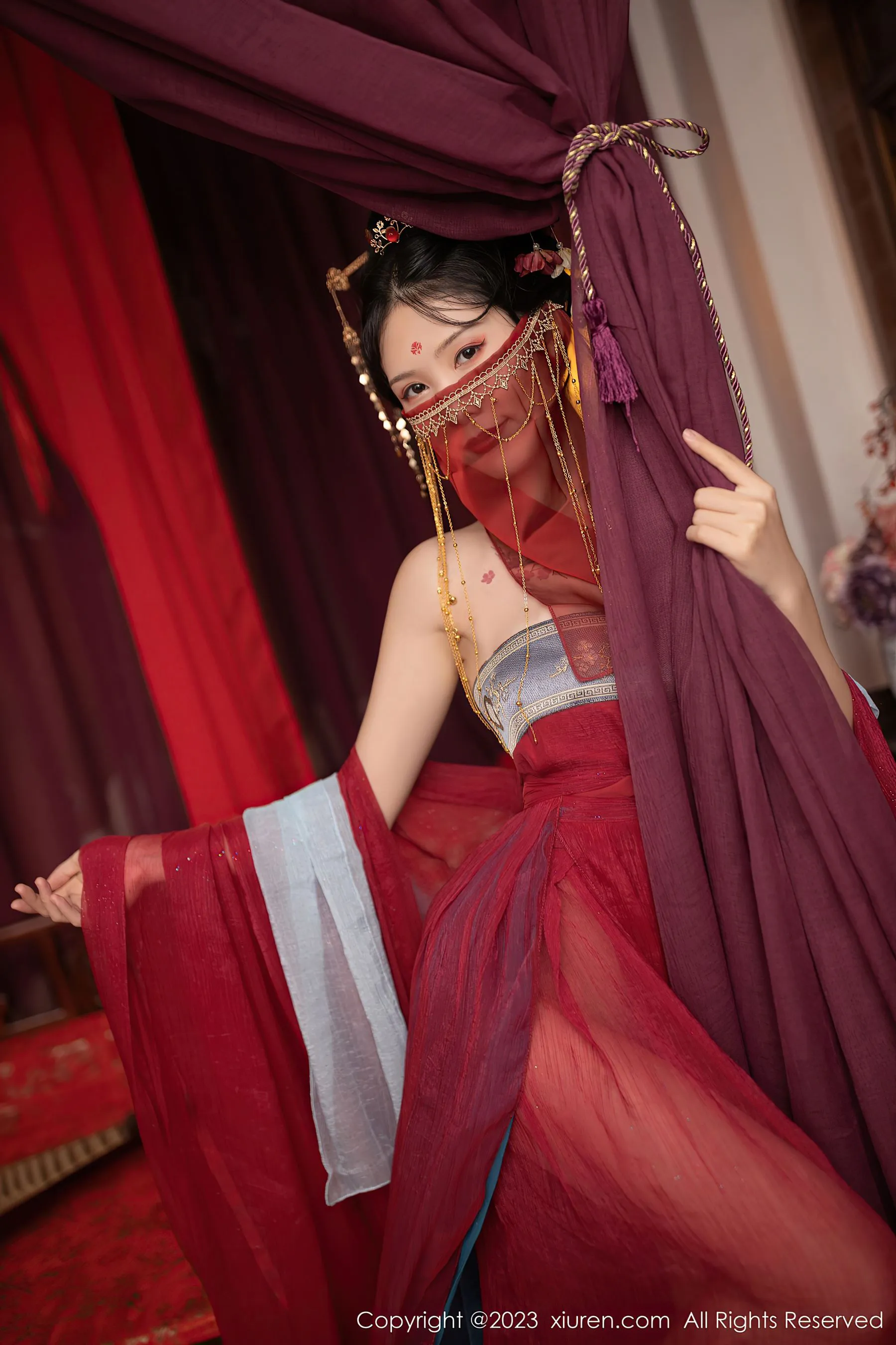  秀人网 No.6154 利世 古装美腿第23张