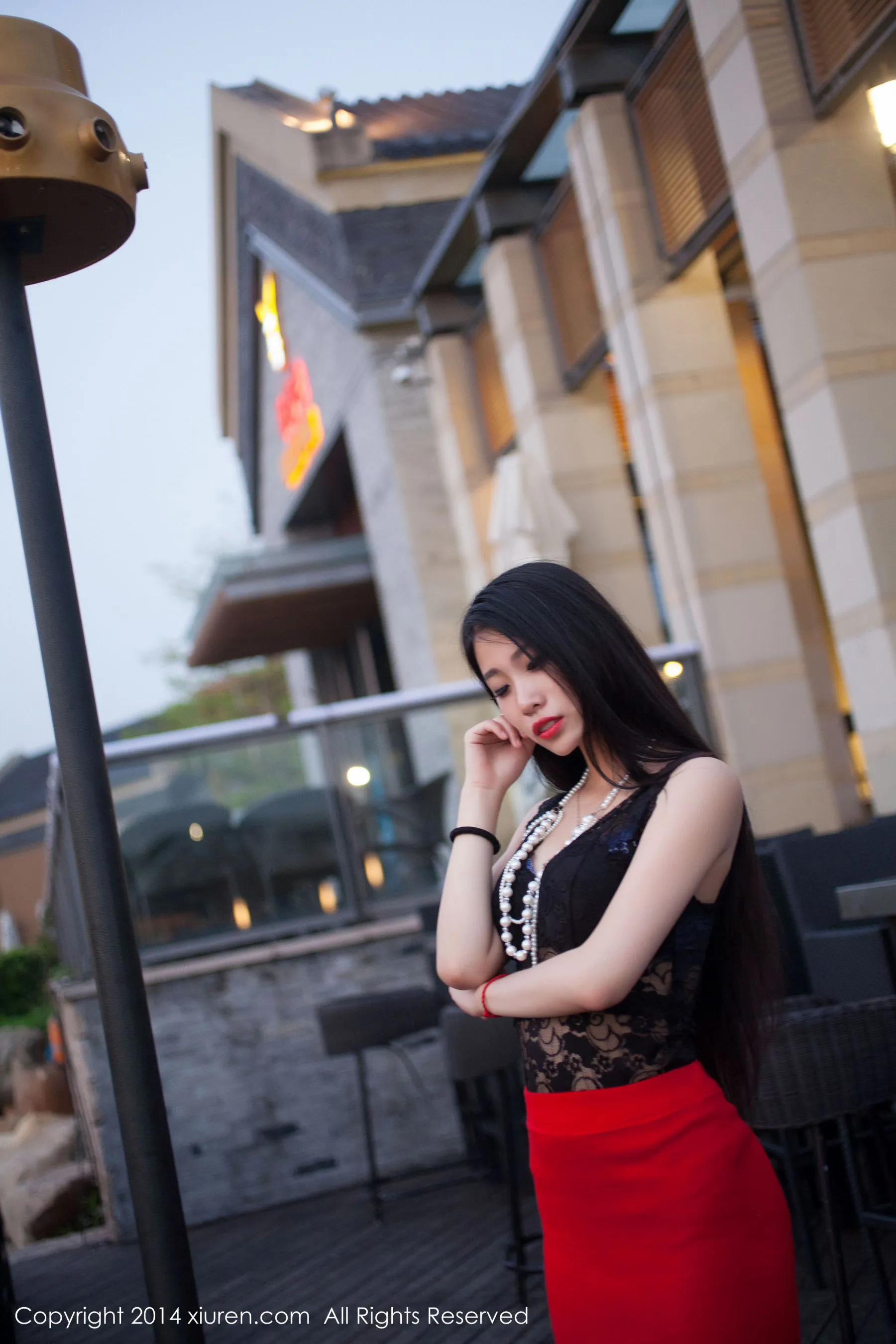 战姝羽Zina《翘臀无敌》 秀人网 No.128第6张