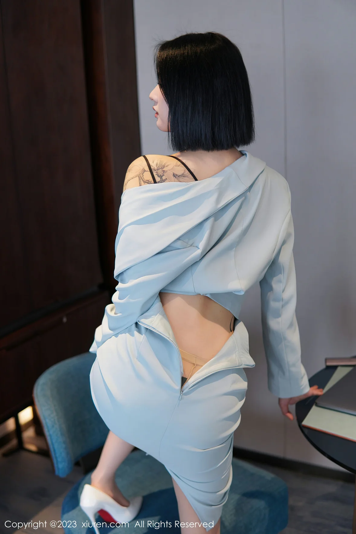  XiuRen 秀人 No.6885 乔一一 诱人原色丝袜性感写真 [75P]第13张