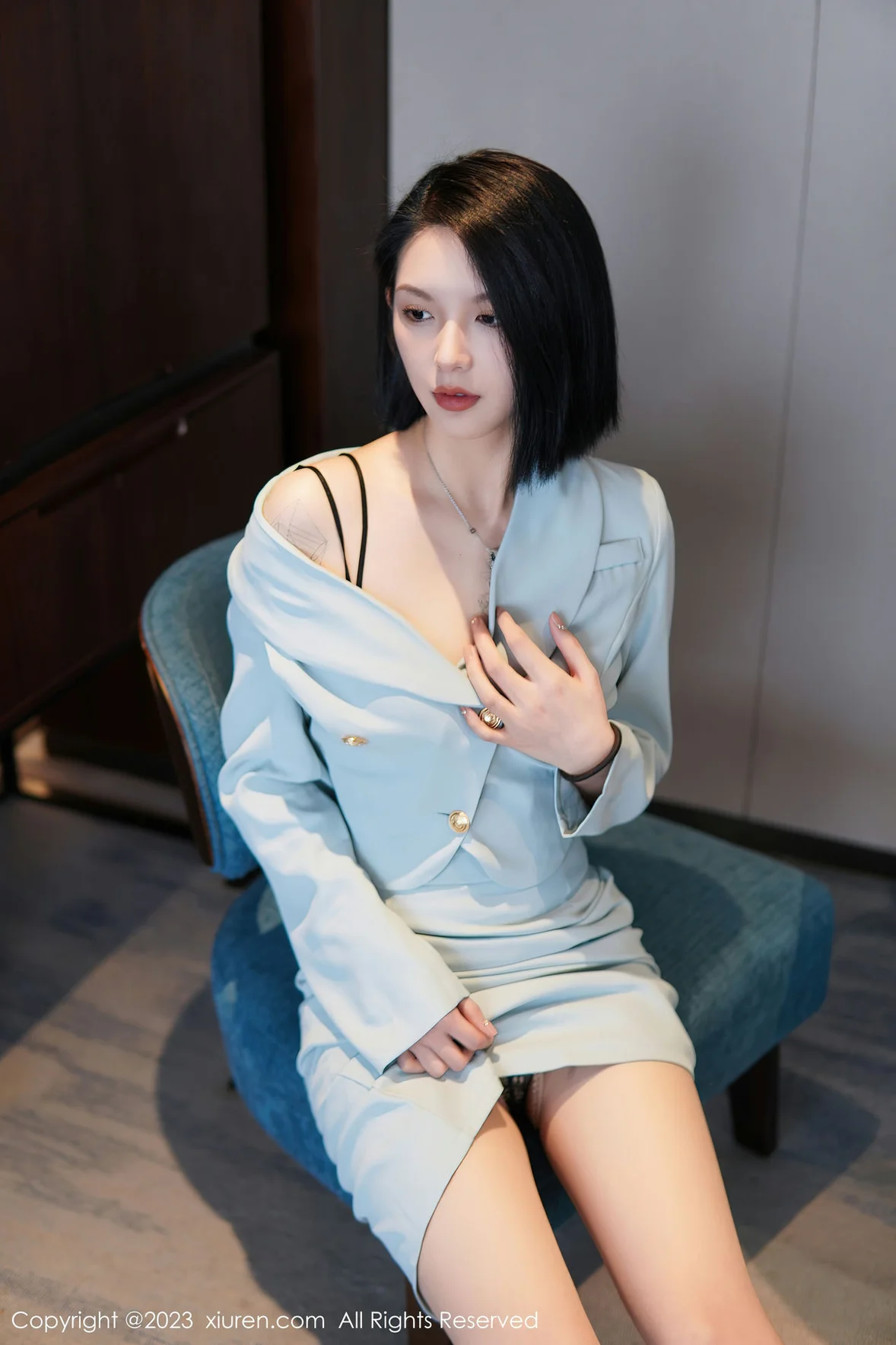  XiuRen 秀人 No.6885 乔一一 诱人原色丝袜性感写真 [75P]第7张