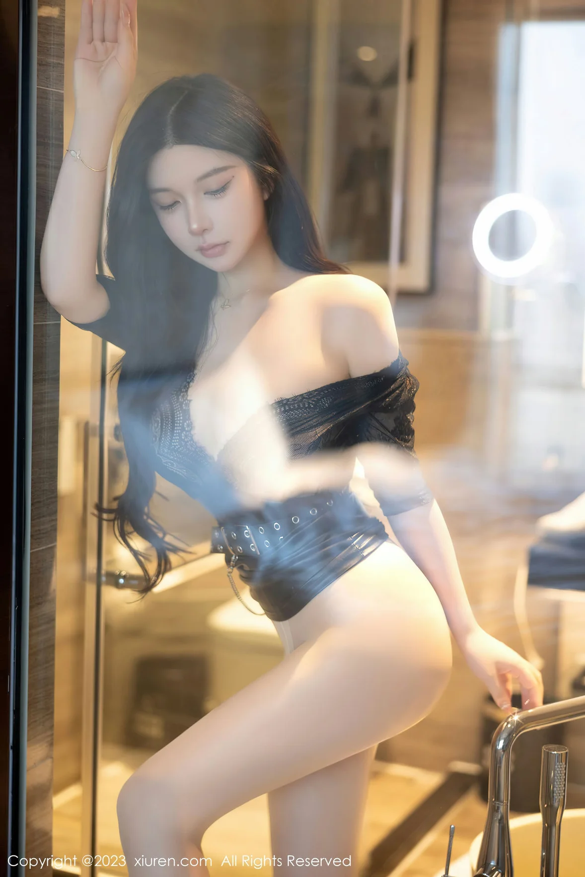  XiuRen 秀人 No.6810 林珊珊 蕾丝连衣短裙性感写真 [92P]第14张