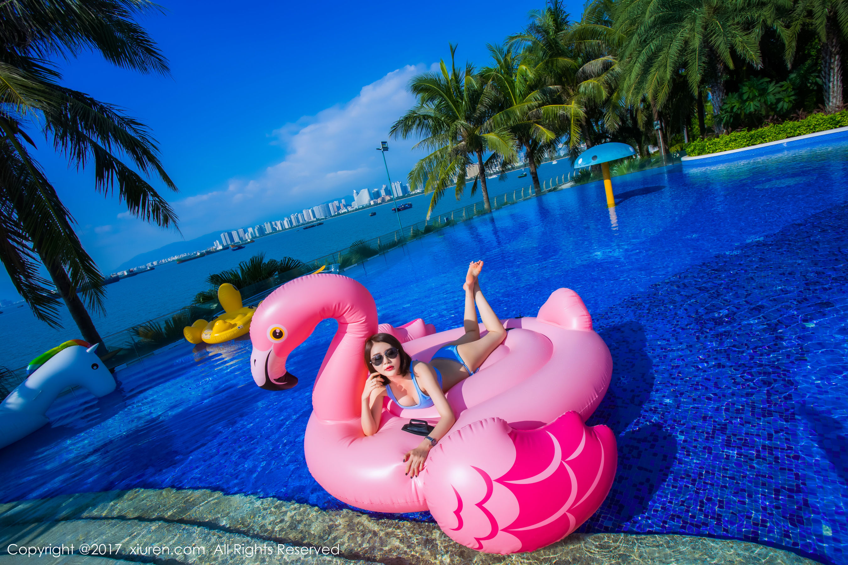  模特女神廿十《海南三亚》 秀人 NO.858第13张