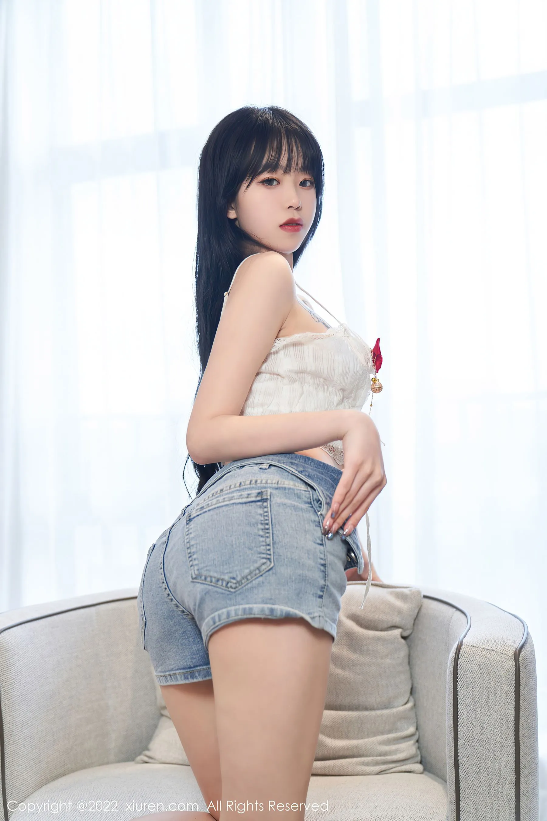  秀人网 No.5124 奶瓶. 牛仔裤美腿第12张