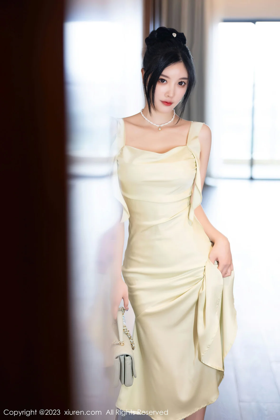  秀人网 No.7410 杨晨晨Yome 轻透薄纱性感写真 [82P]第4张