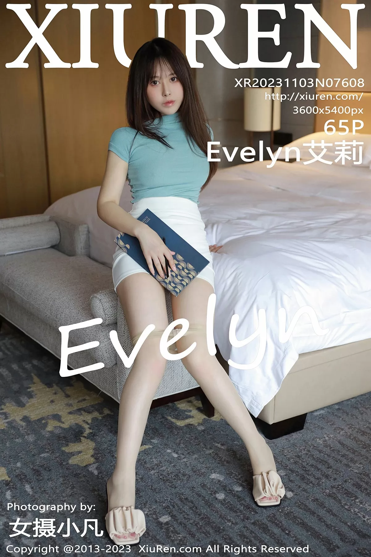  XiuRen 秀人 No.7608 Evelyn艾莉 [65P]第1张