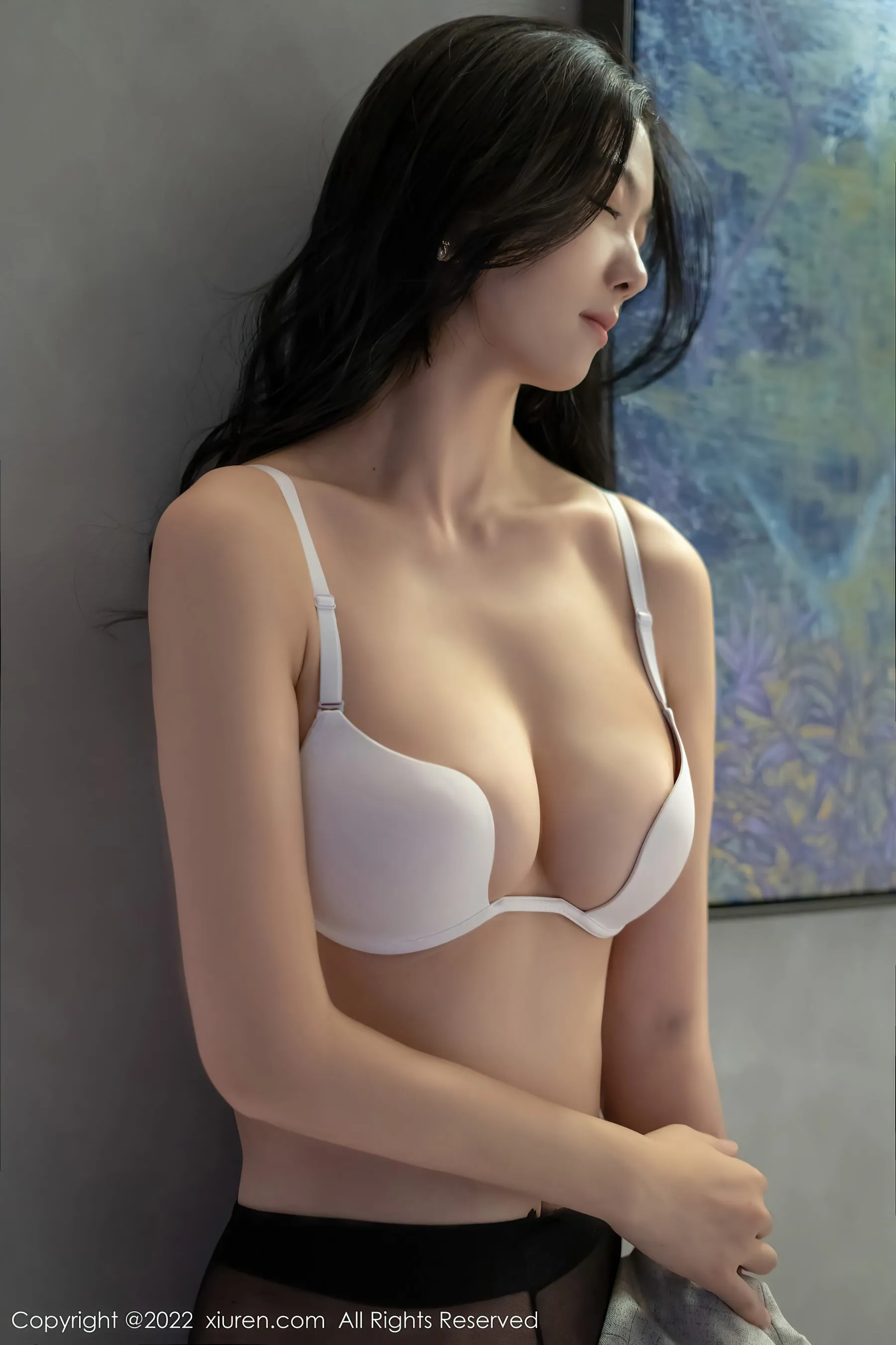  秀人网 No.4859 李雅柔182CM 美腿黑丝诱惑写真第12张