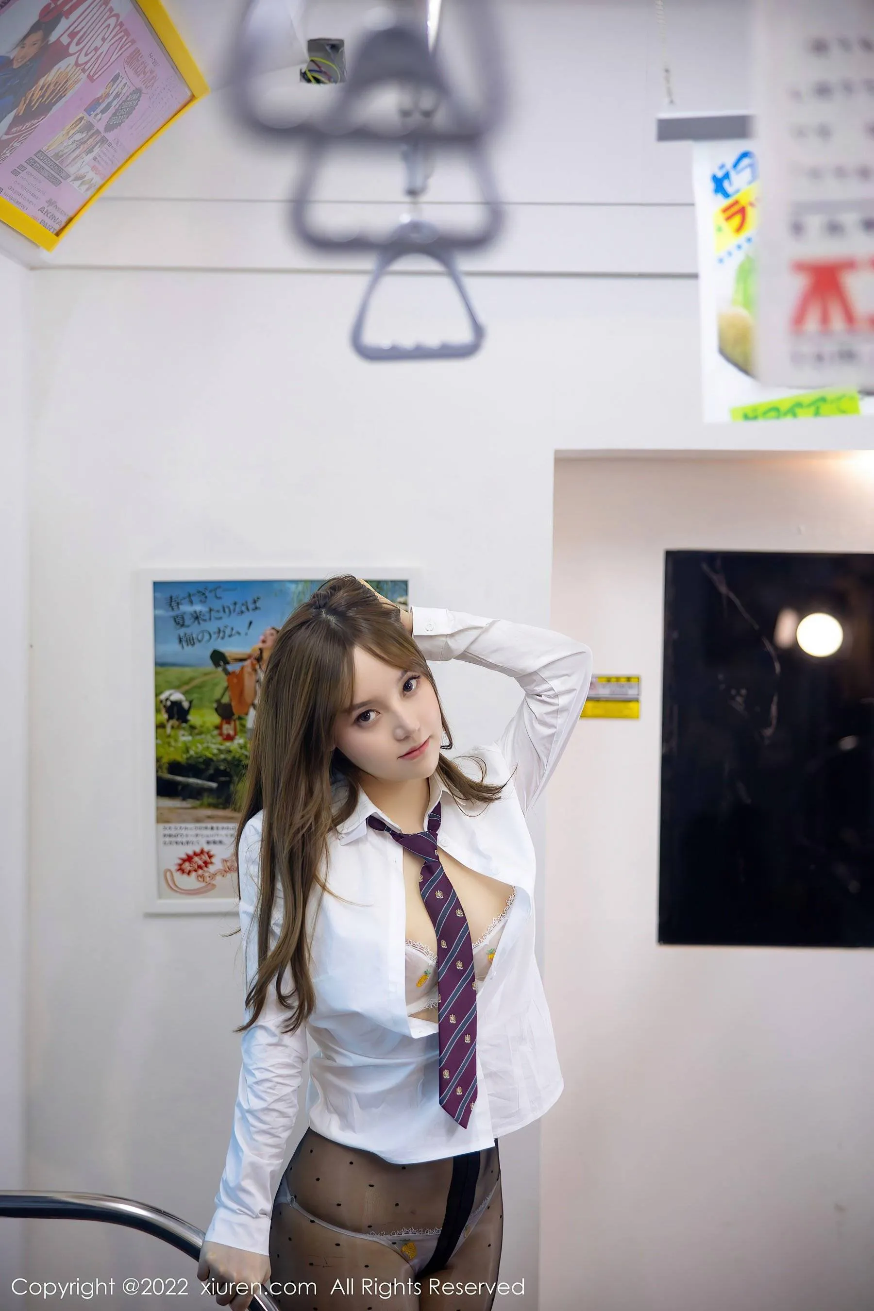  秀人网 No.5899 豆瓣酱 黑丝美臀第3张