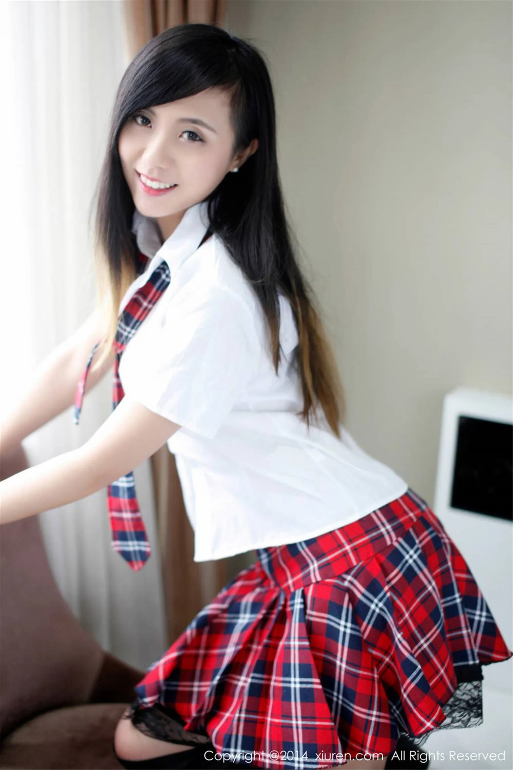  甜美新人模特：谢忱倬 秀人网 No.254第3张