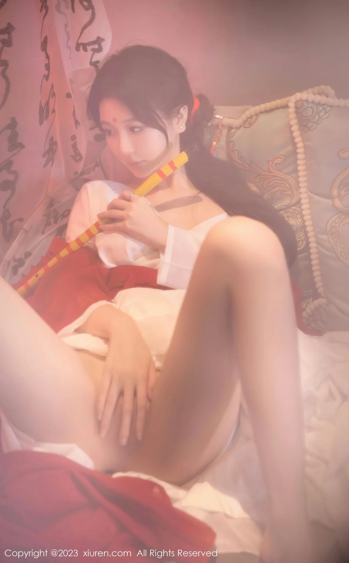  XiuRen 秀人 No.7192 幼幼 红色古装性感写真 [93P]第9张