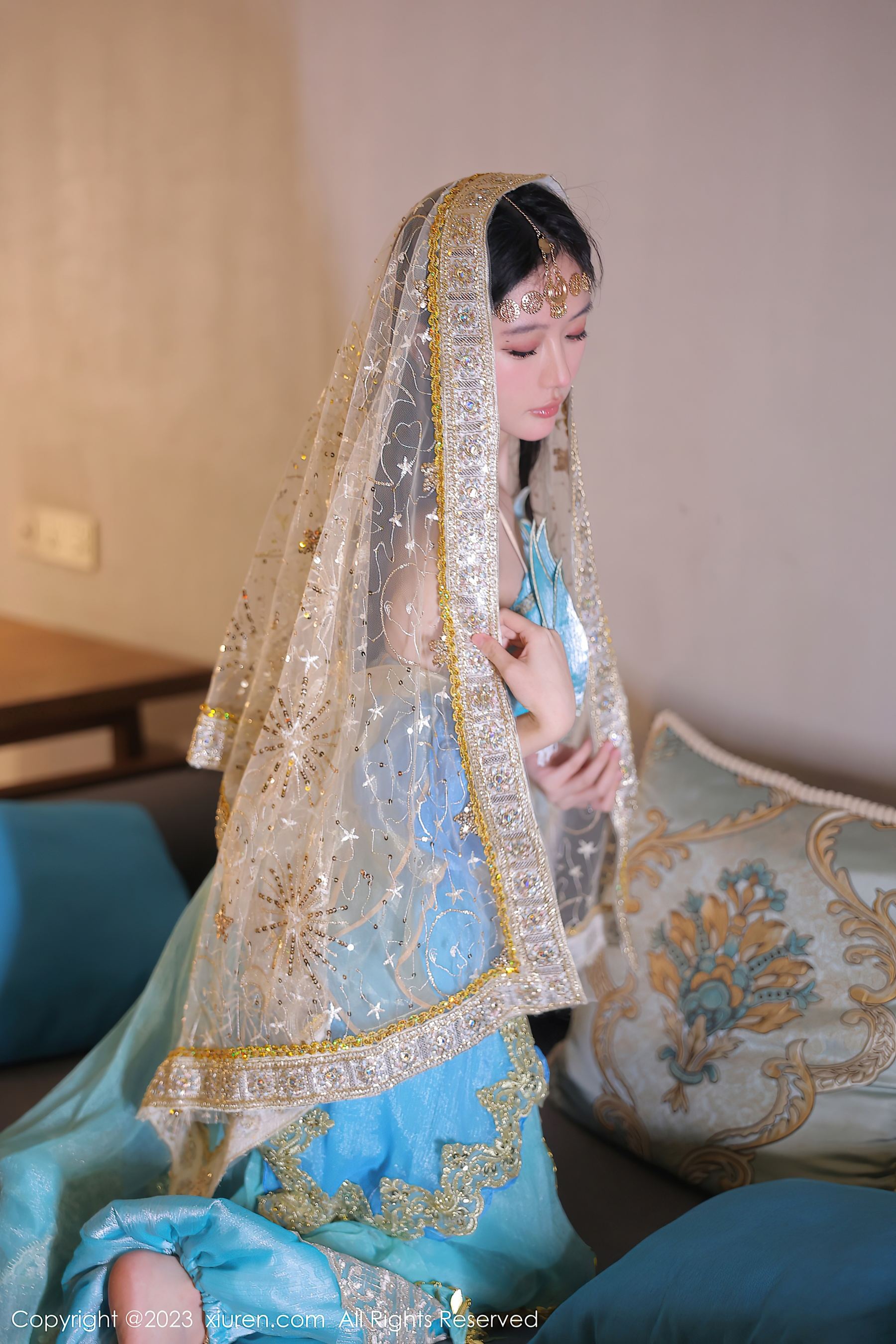  XiuRen 秀人 No.7469 幼幼 西域舞娘美腿第9张