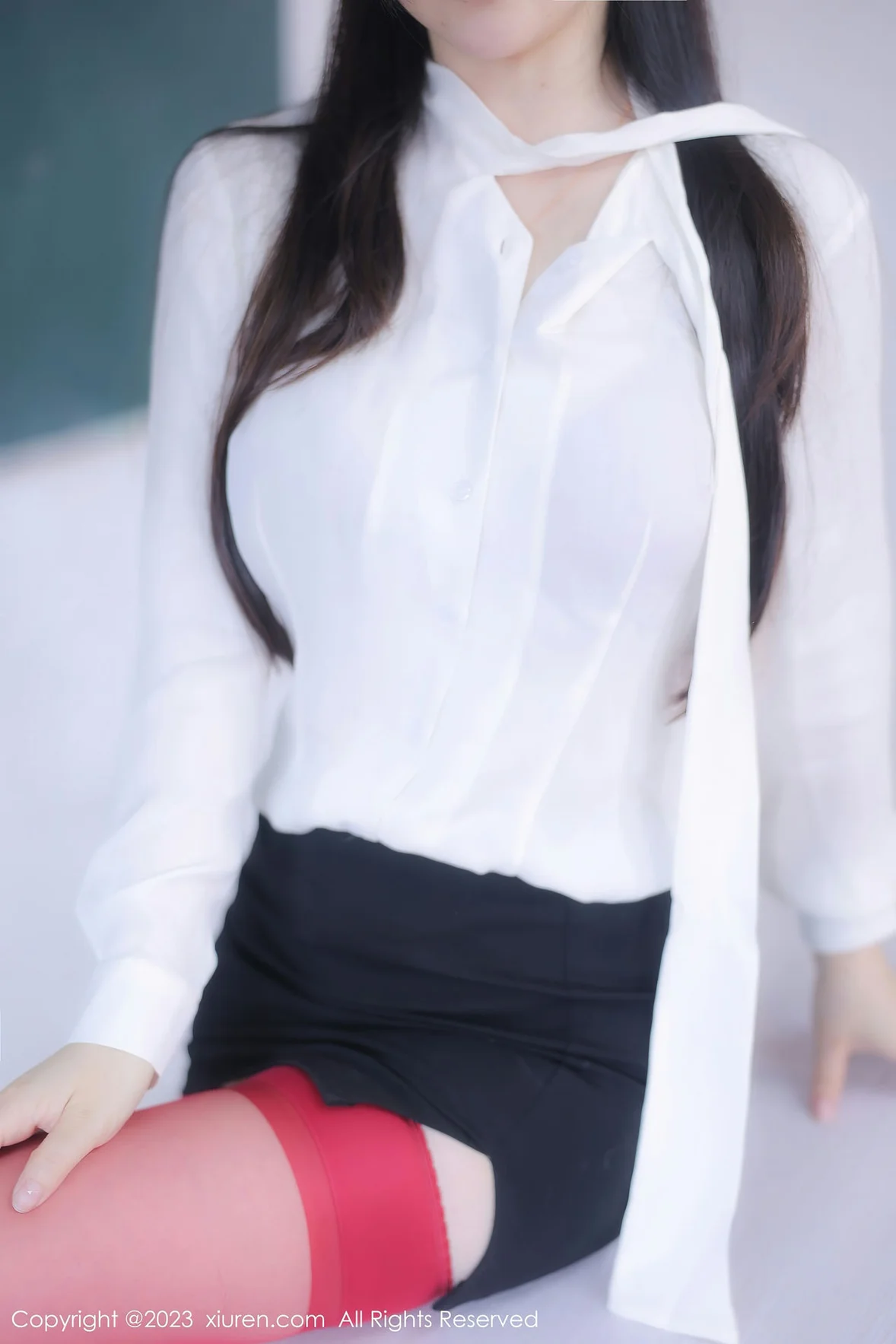  XiuRen 秀人 No.6980 诗诗kiki 教师角色扮演性感写真 [94P]第5张