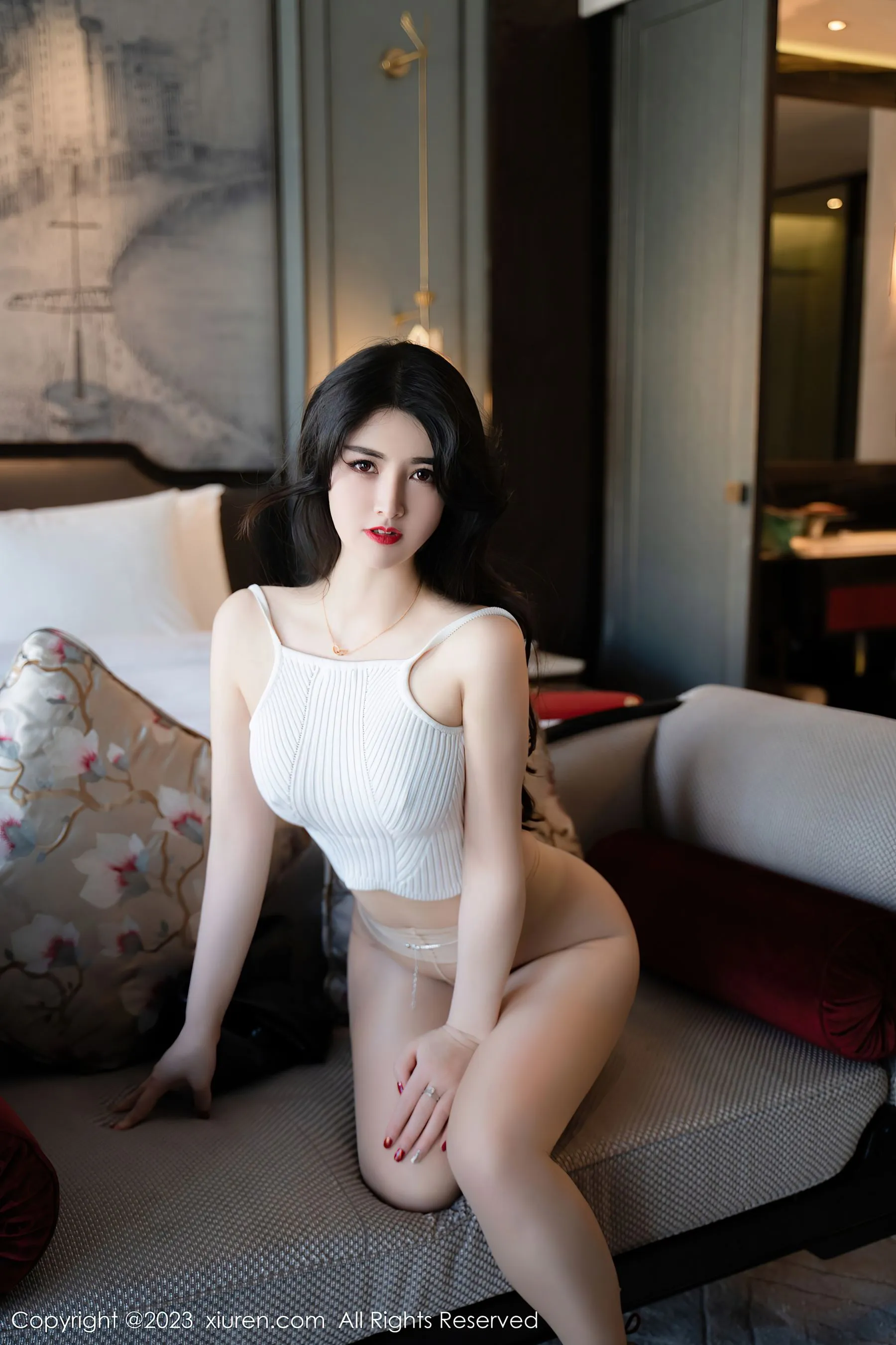 秀人网 No.6568 诗诗kiki 短裙美臀第5张