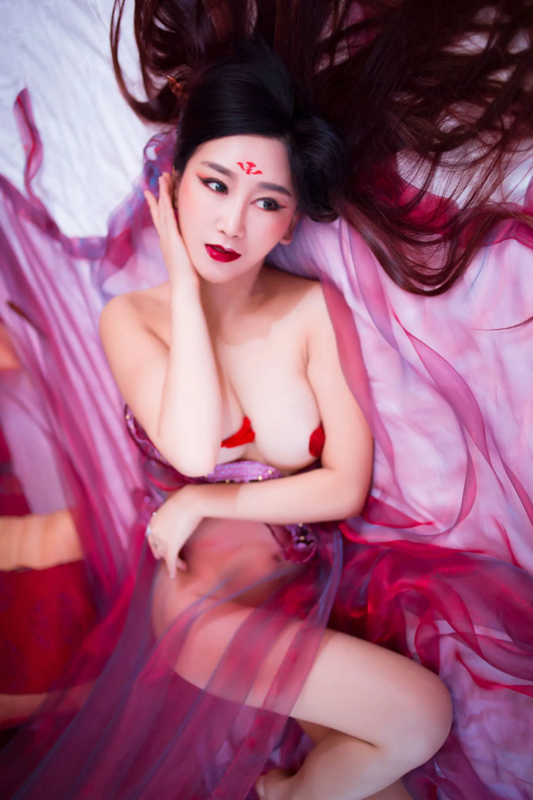 邹晶晶《花千骨 ? 魔化》COS 秀人网 No.382第16张