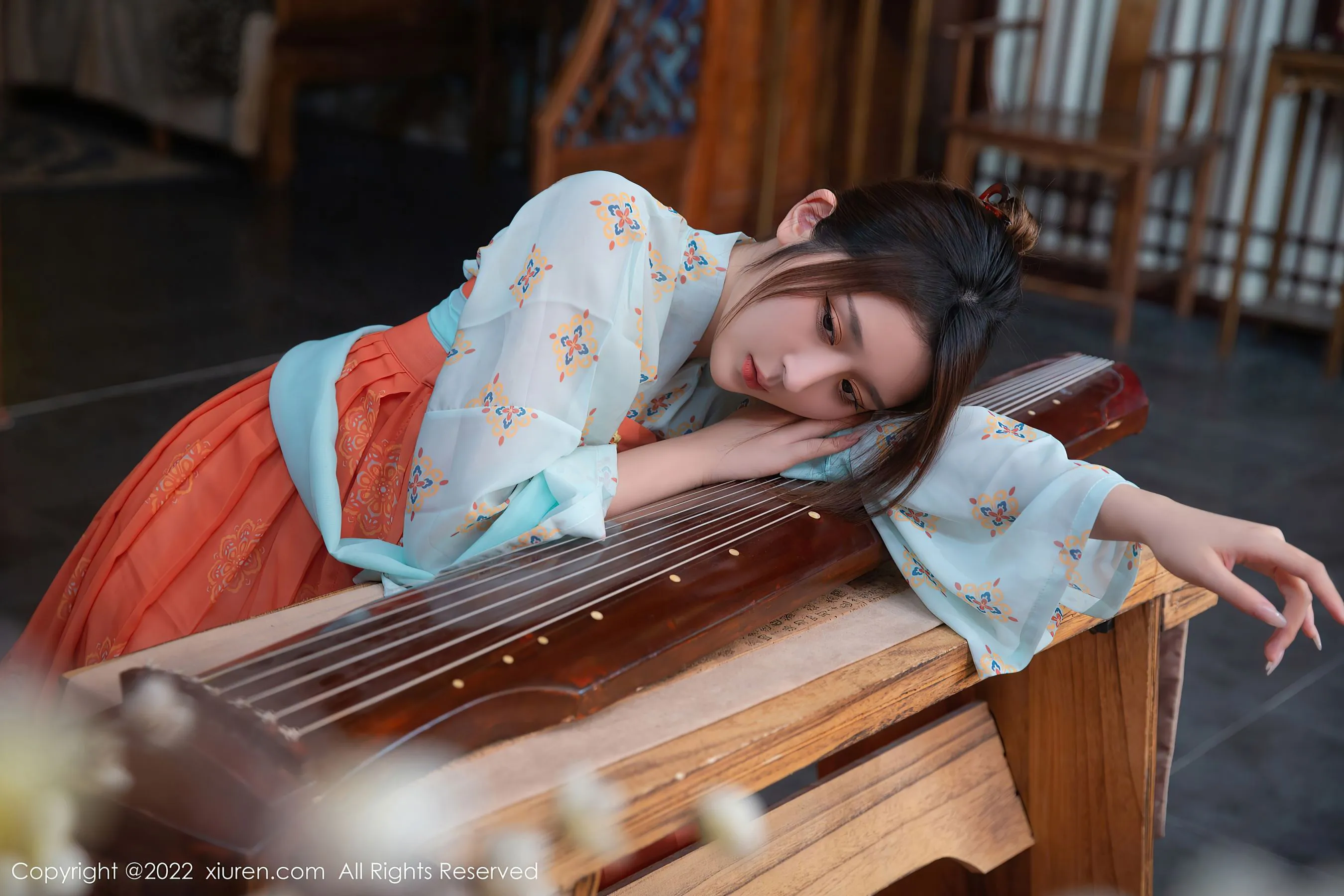  秀人网 No.5772 夏甜甜 古装美腿第15张