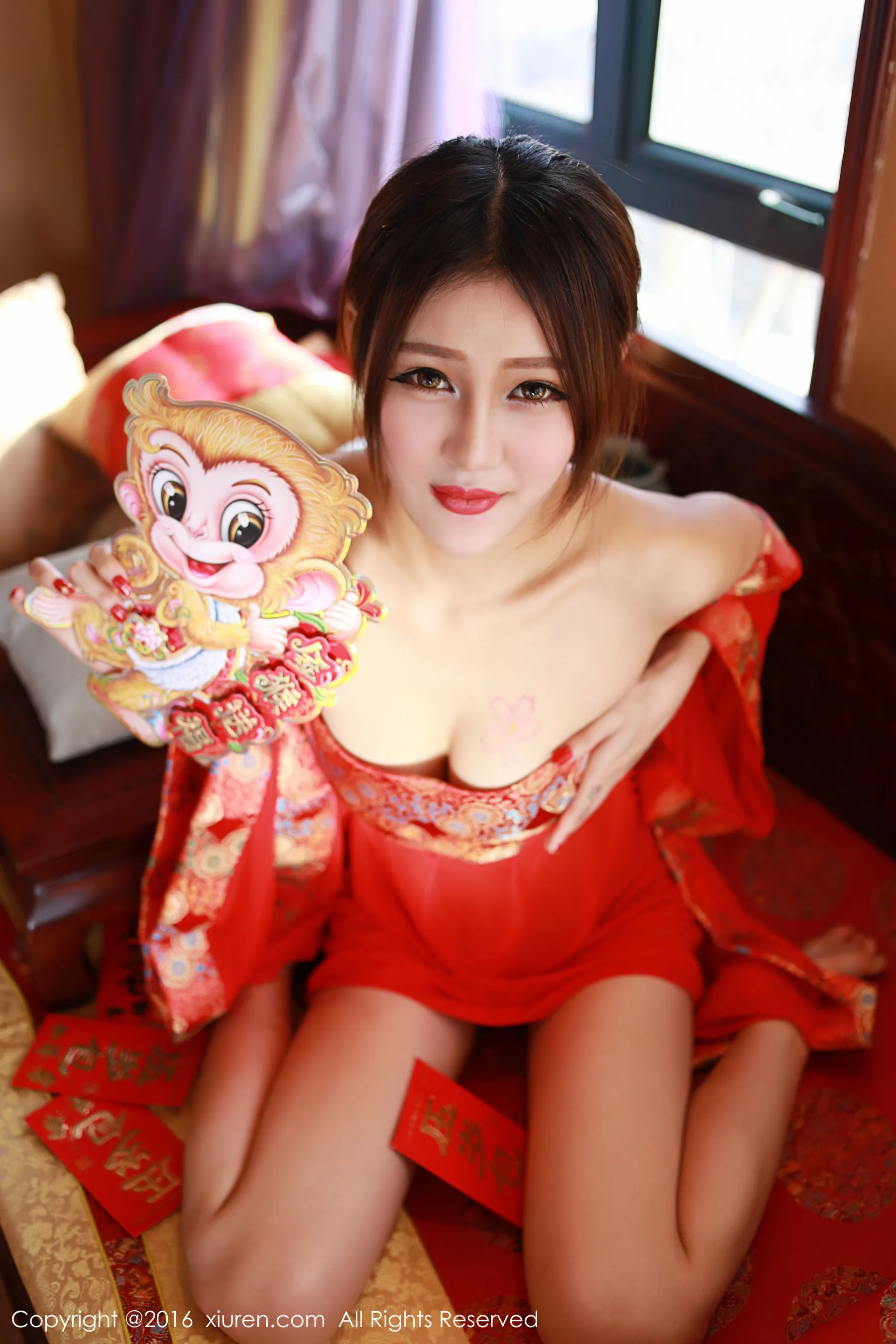  王乔恩Abby《2016新春福利》 秀人网 No.476第6张