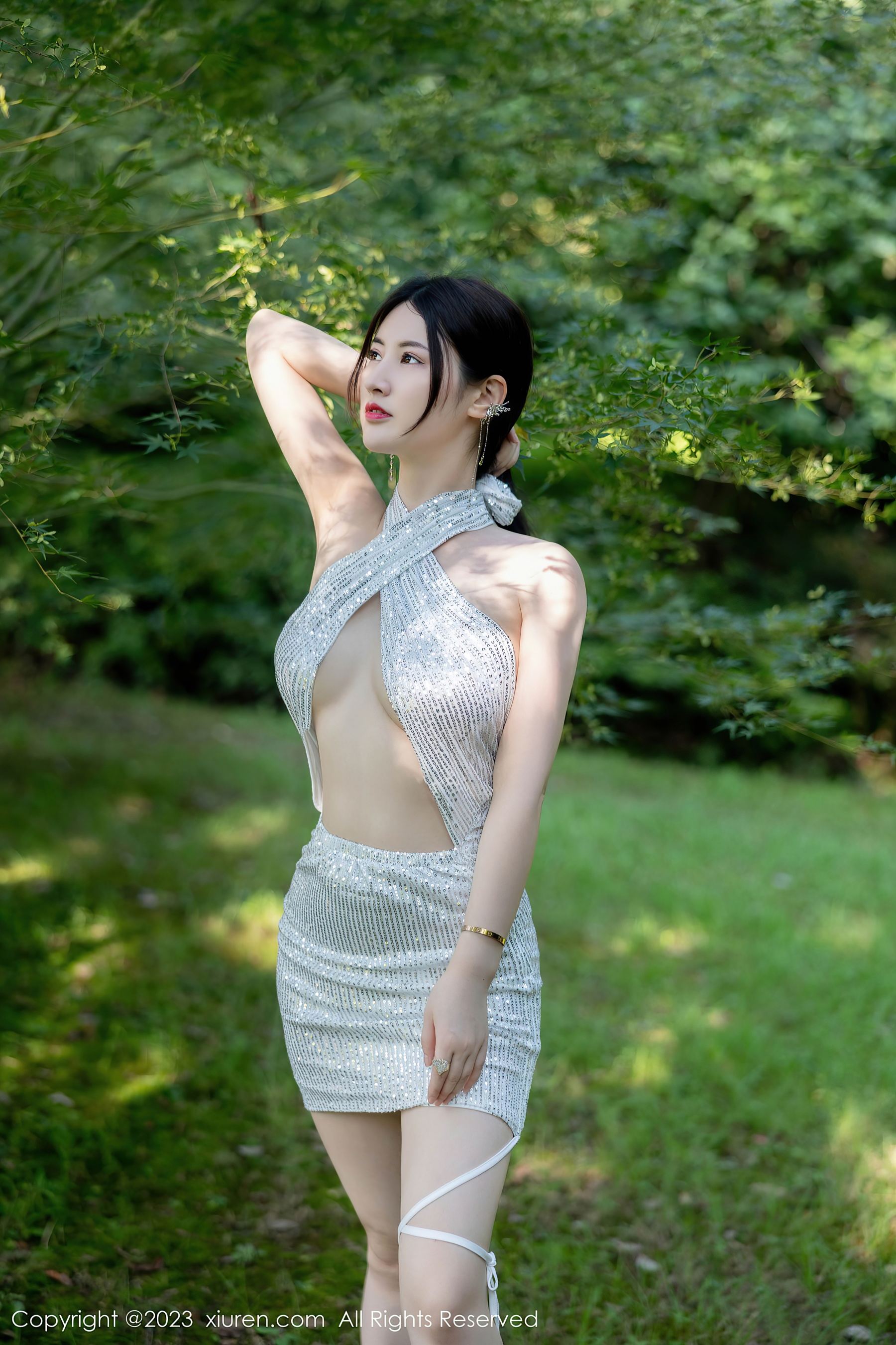  XiuRen 秀人 No.7441 诗诗kiki 美腿丰腴第21张