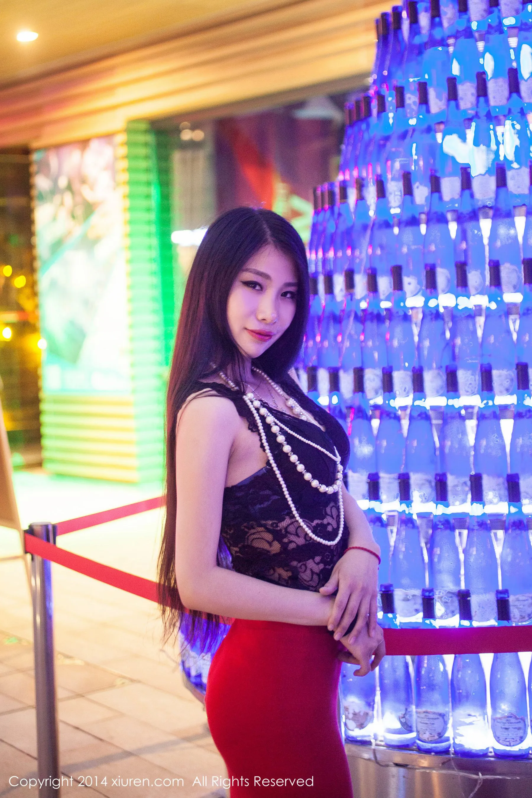 战姝羽Zina《翘臀无敌》 秀人网 No.128第7张