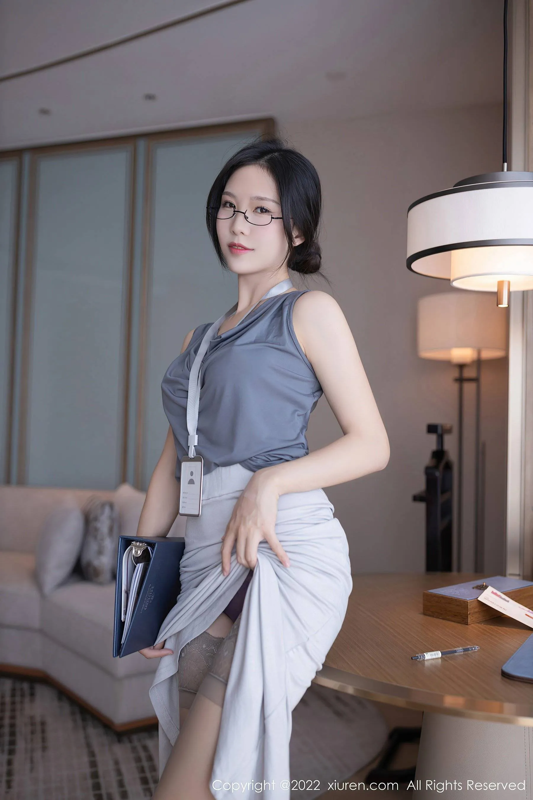  秀人网 No.5900 利世 丝袜长裙第24张