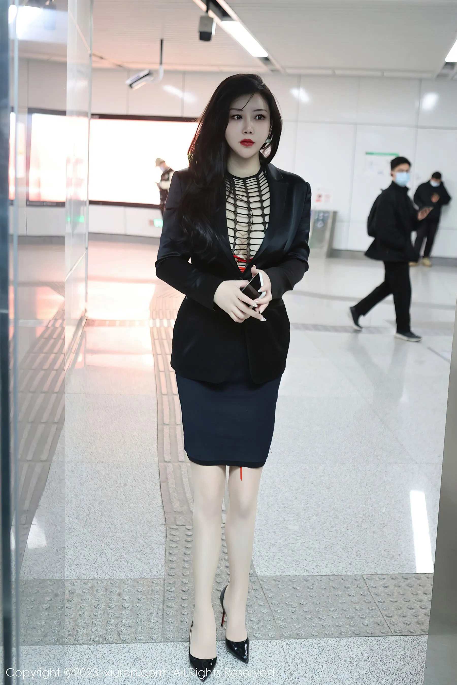  秀人网 No.6421 王婉悠Queen 丝袜OL第29张