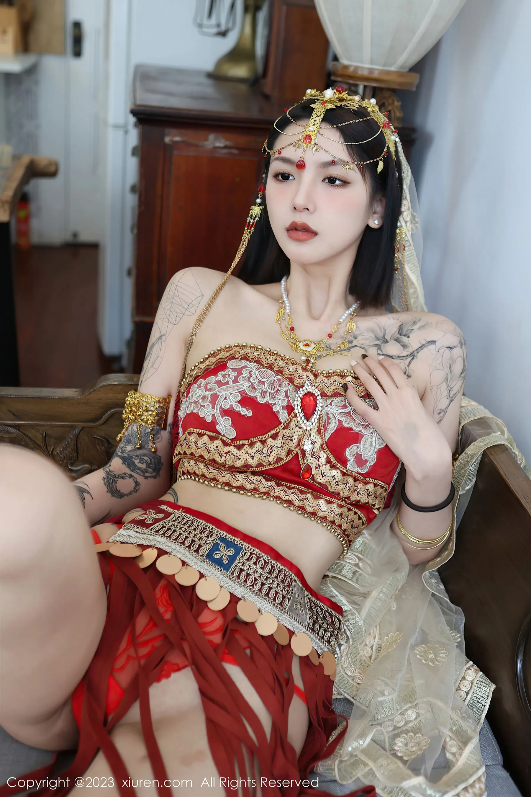  秀人网 No.6240 乔一一 异域风情第10张