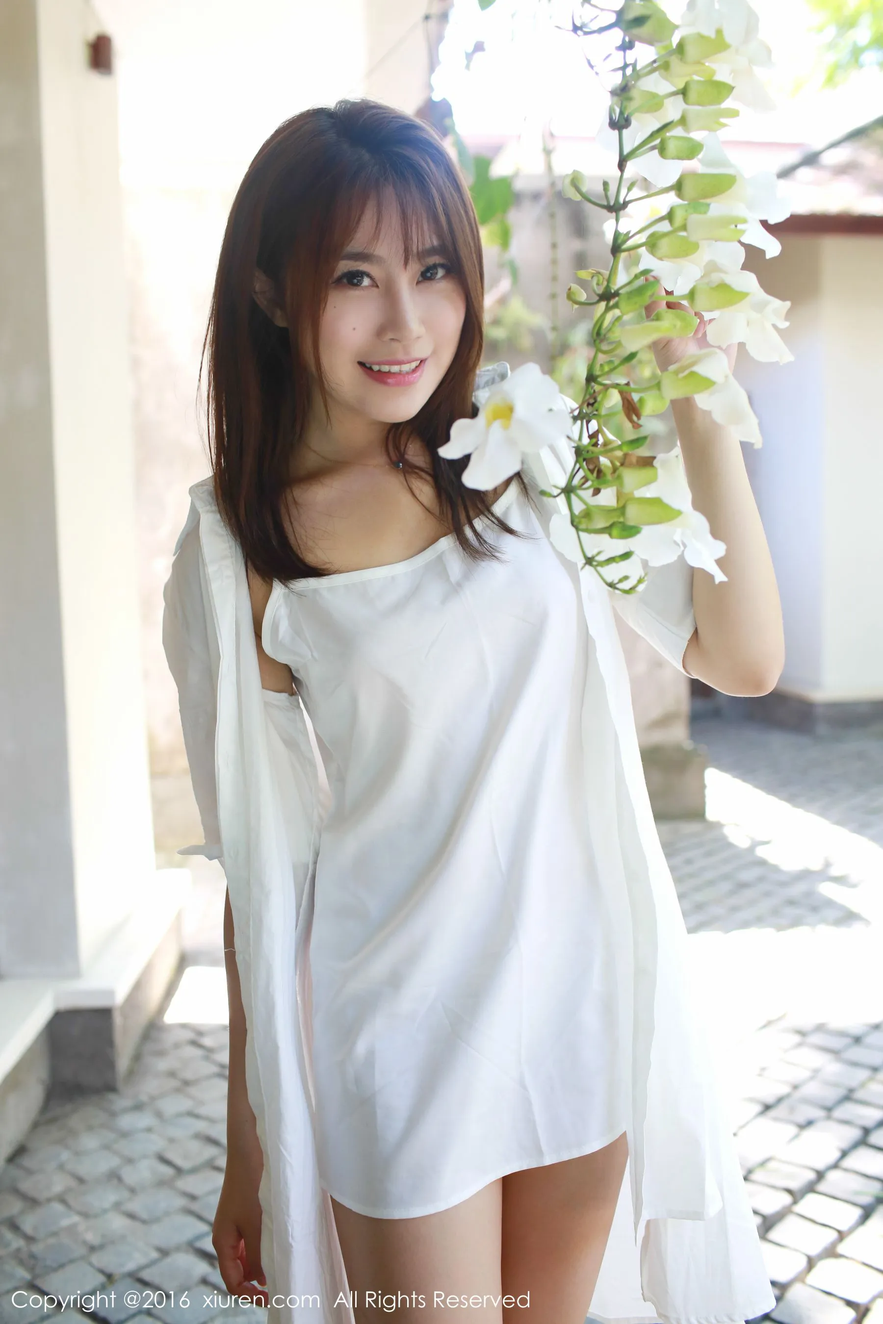 许诺Sabrina《巴厘岛旅拍》极品小清新外拍 秀人网 No.562第1张