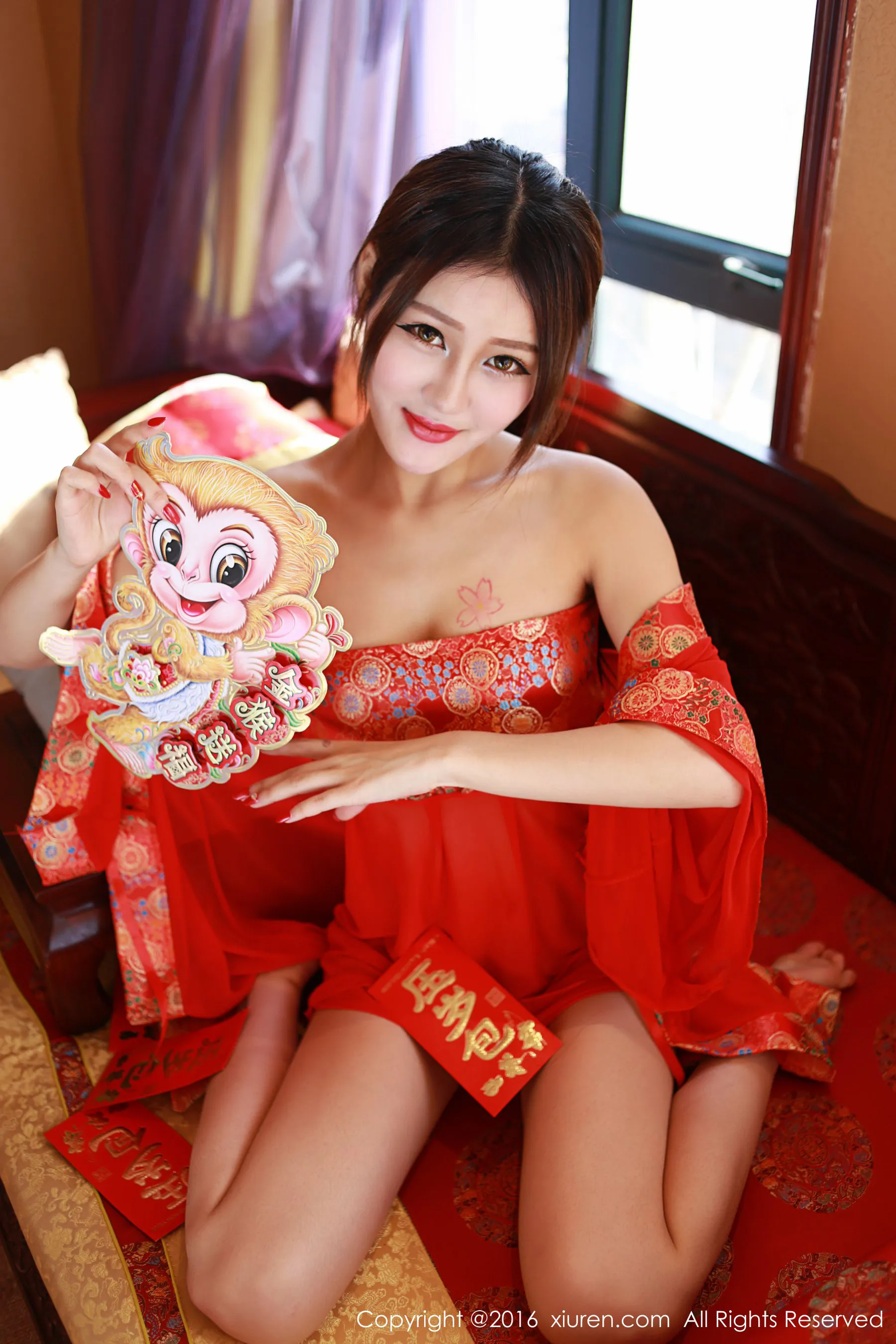 王乔恩Abby《2016新春福利》 秀人网 No.476第5张