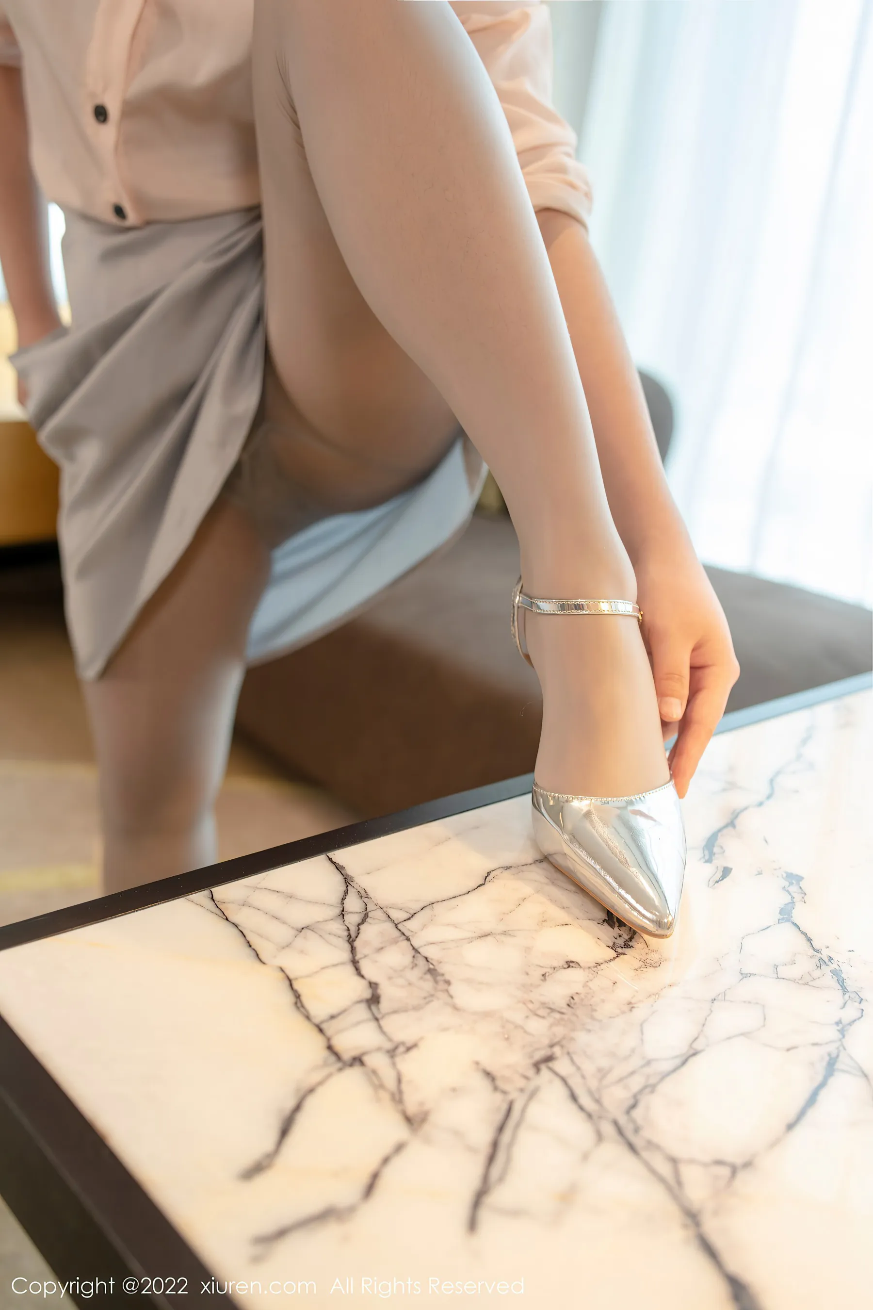  秀人网 No.4808 久久Aimee 可爱美乳妹子写真第21张