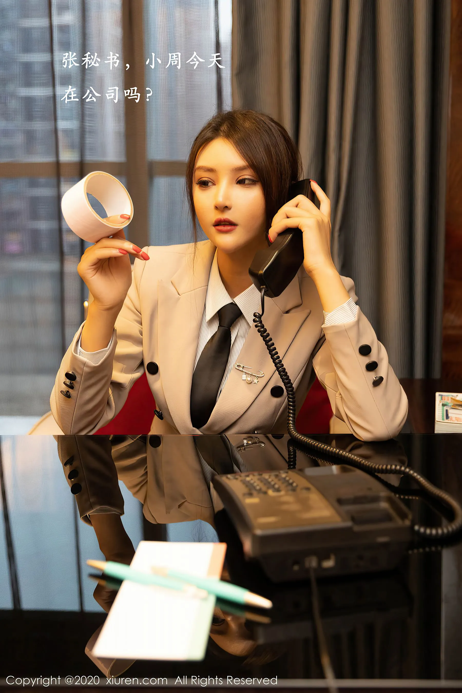  秀人 No.2857 @周于希Sandy&@Emily顾奈奈第3张