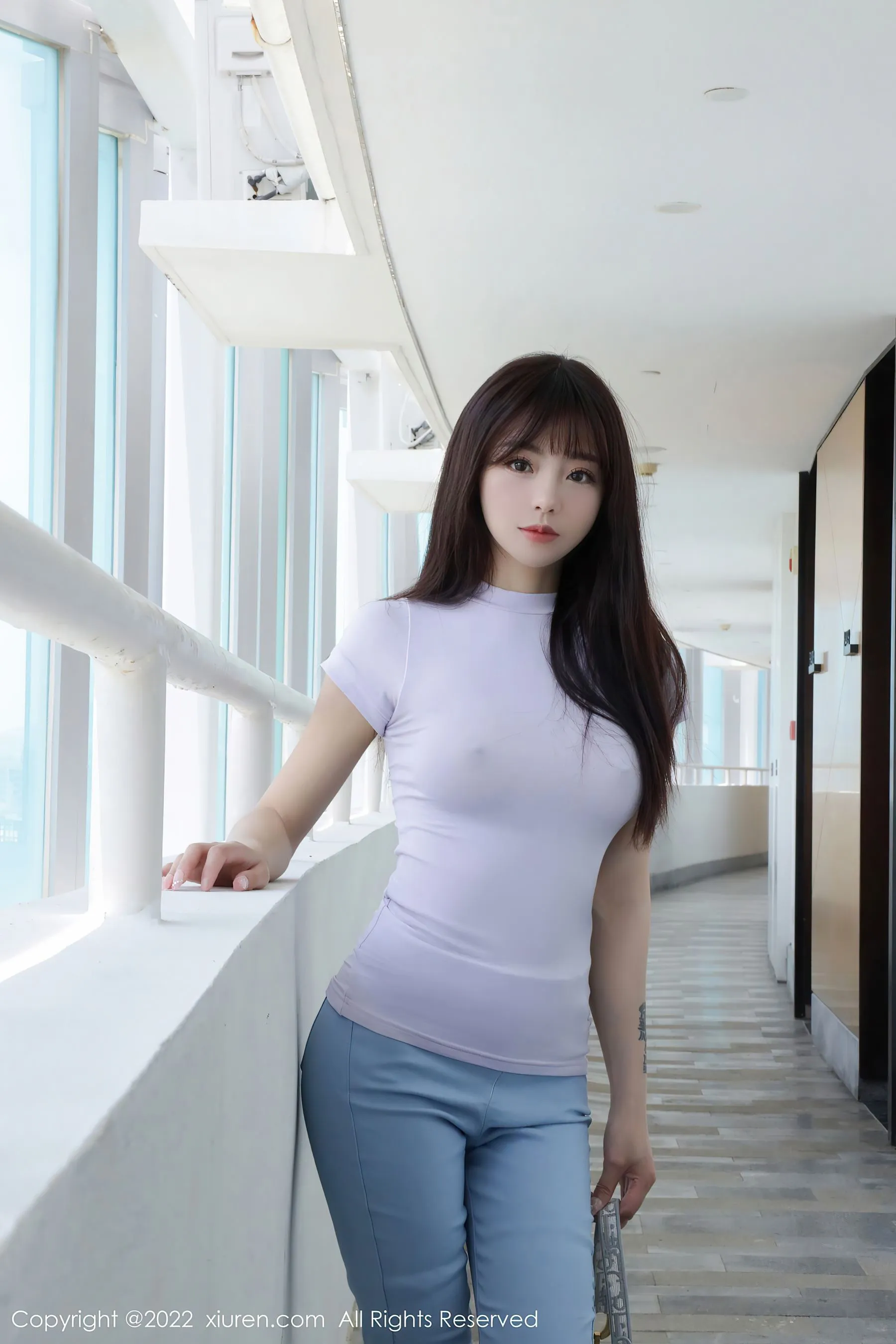  秀人网 No.5384 佘贝拉Bella 三亚旅拍第16张