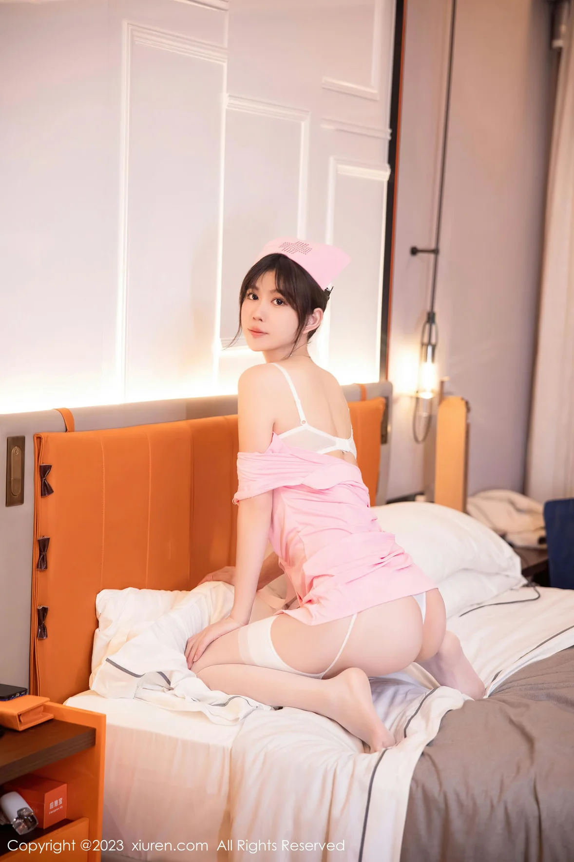  XiuRen 秀人 No.6910 李雅柔182CM 情趣护士服性感写真 [61P]第12张