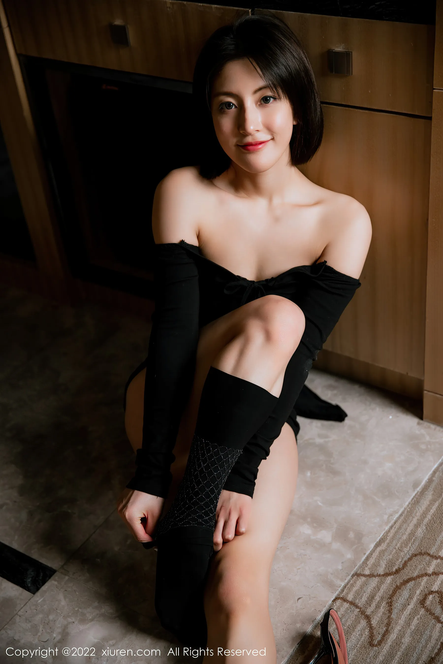  秀人网 No.4603 林文文yooki 淑女美腿内衣诱惑第17张