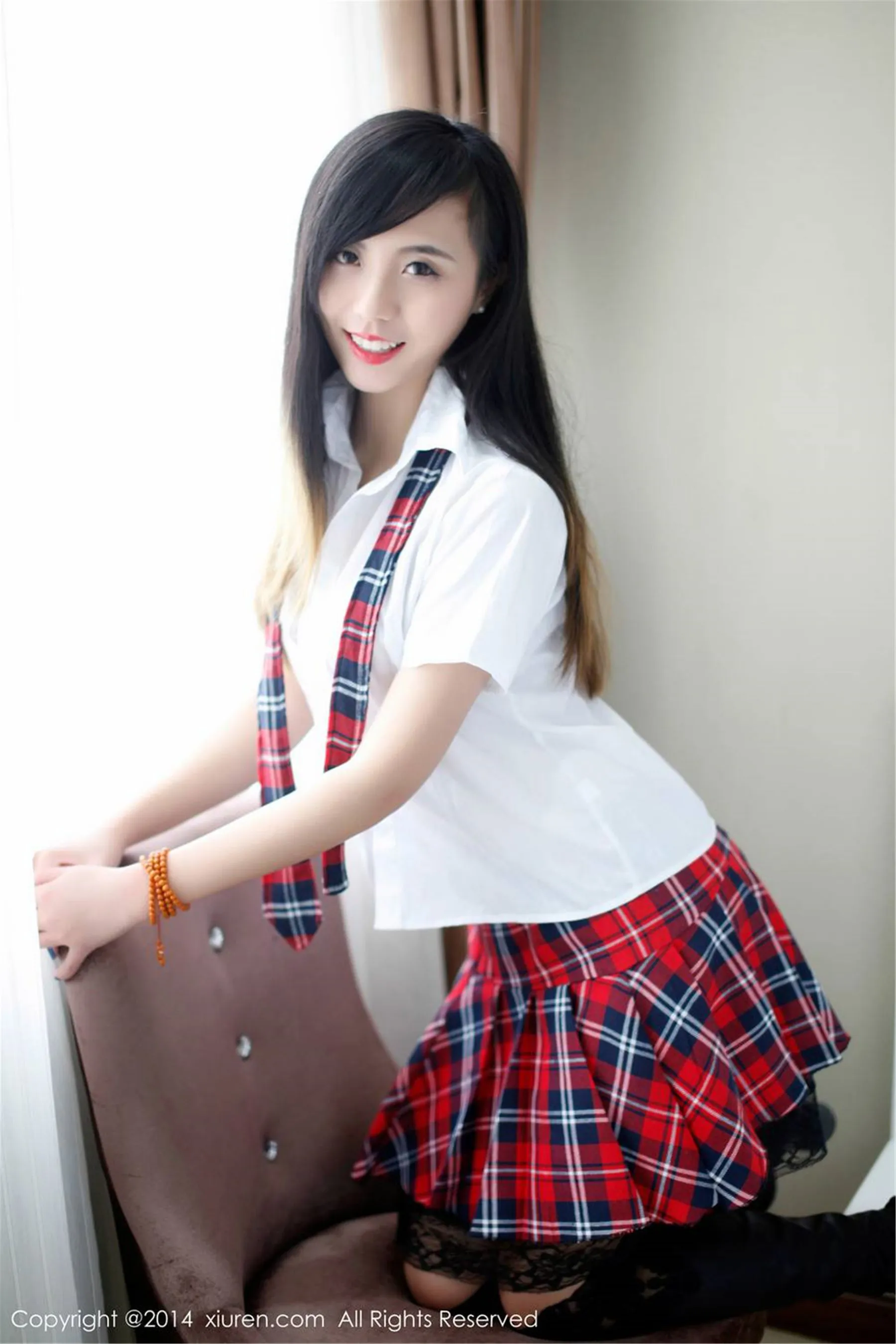  甜美新人模特：谢忱倬 秀人网 No.254第8张