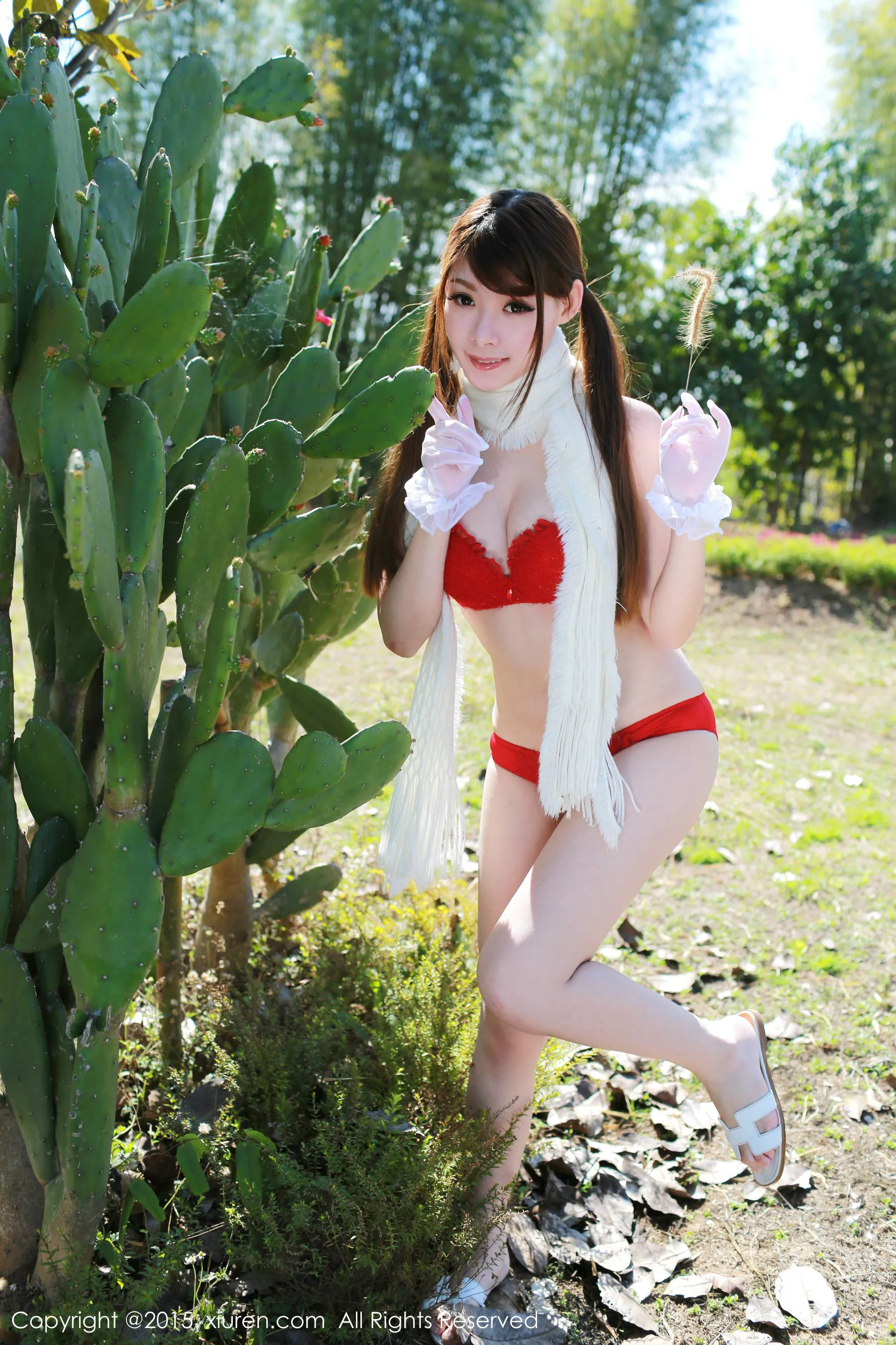  MARA醬《泰国Pai县旅拍》阳光女神系列 秀人网 No.307第5张