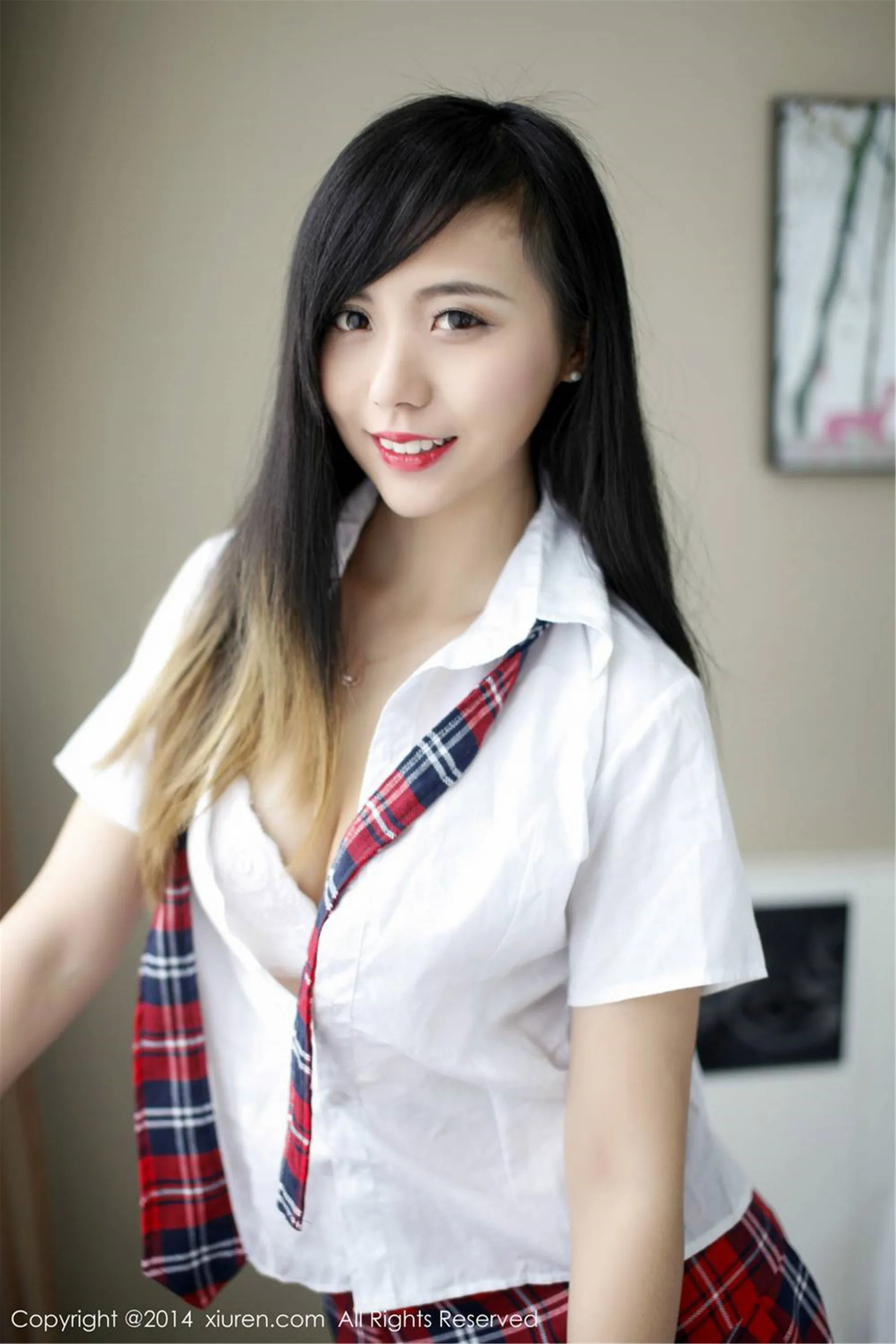  甜美新人模特：谢忱倬 秀人网 No.254第9张