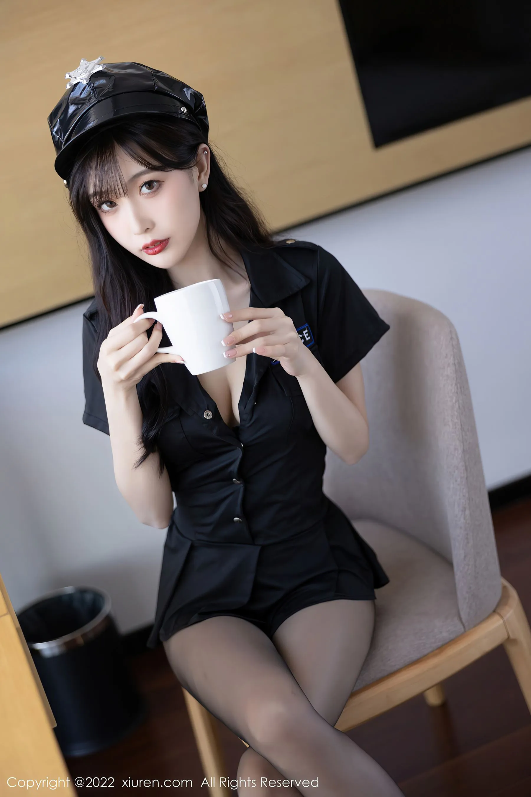  秀人网 No.5517 林星阑 黑丝美腿第21张